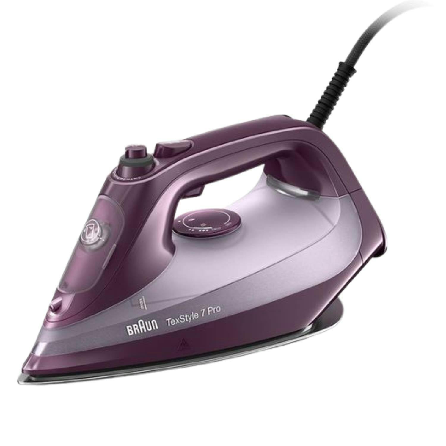 Braun Purple Texstyle 7 Si7181vi Steam Iron 3100 W - 1 - Steam Iron