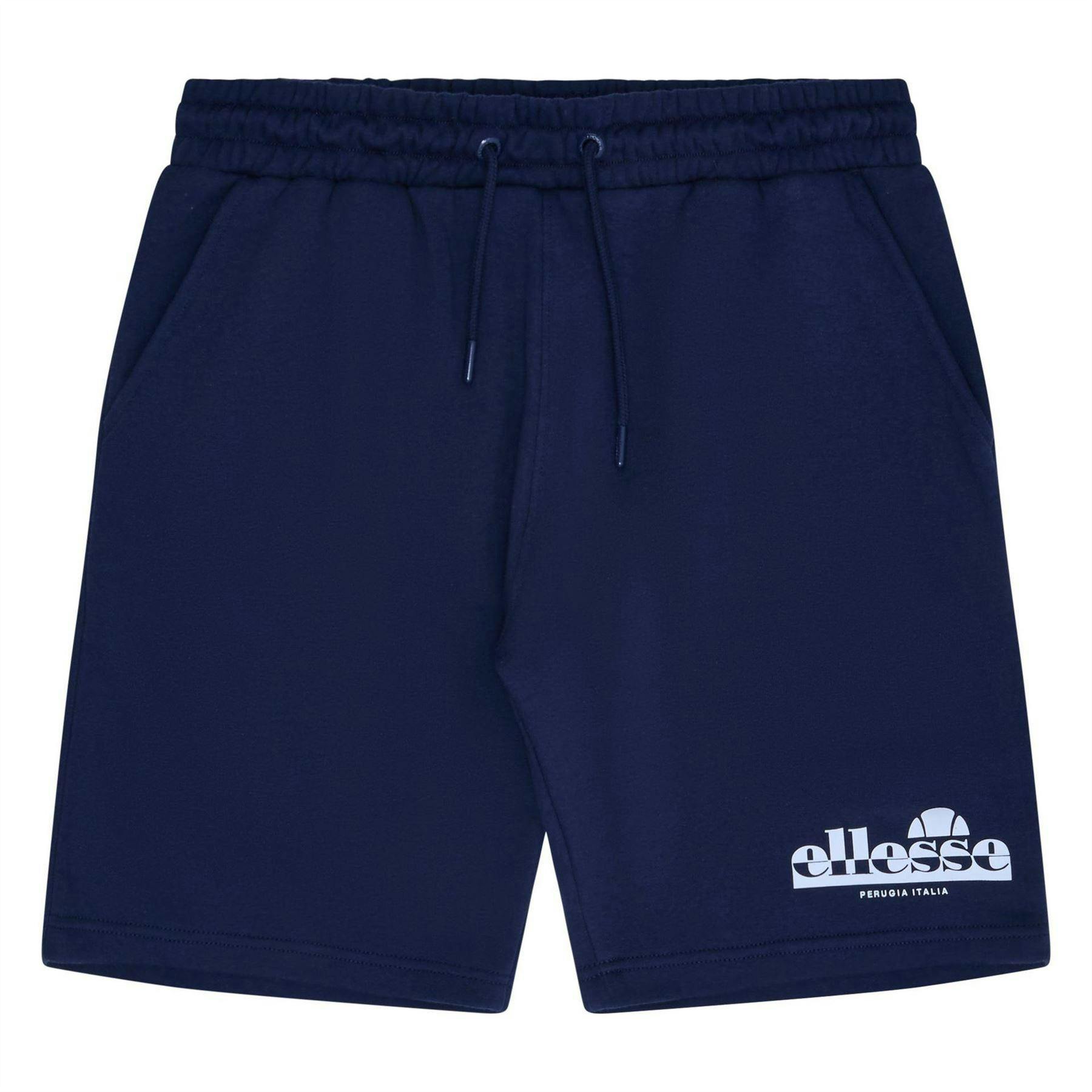 Ellesse Men's Fleece Sweat Shorts - Navy - Xl - Navy - 100% Mixed