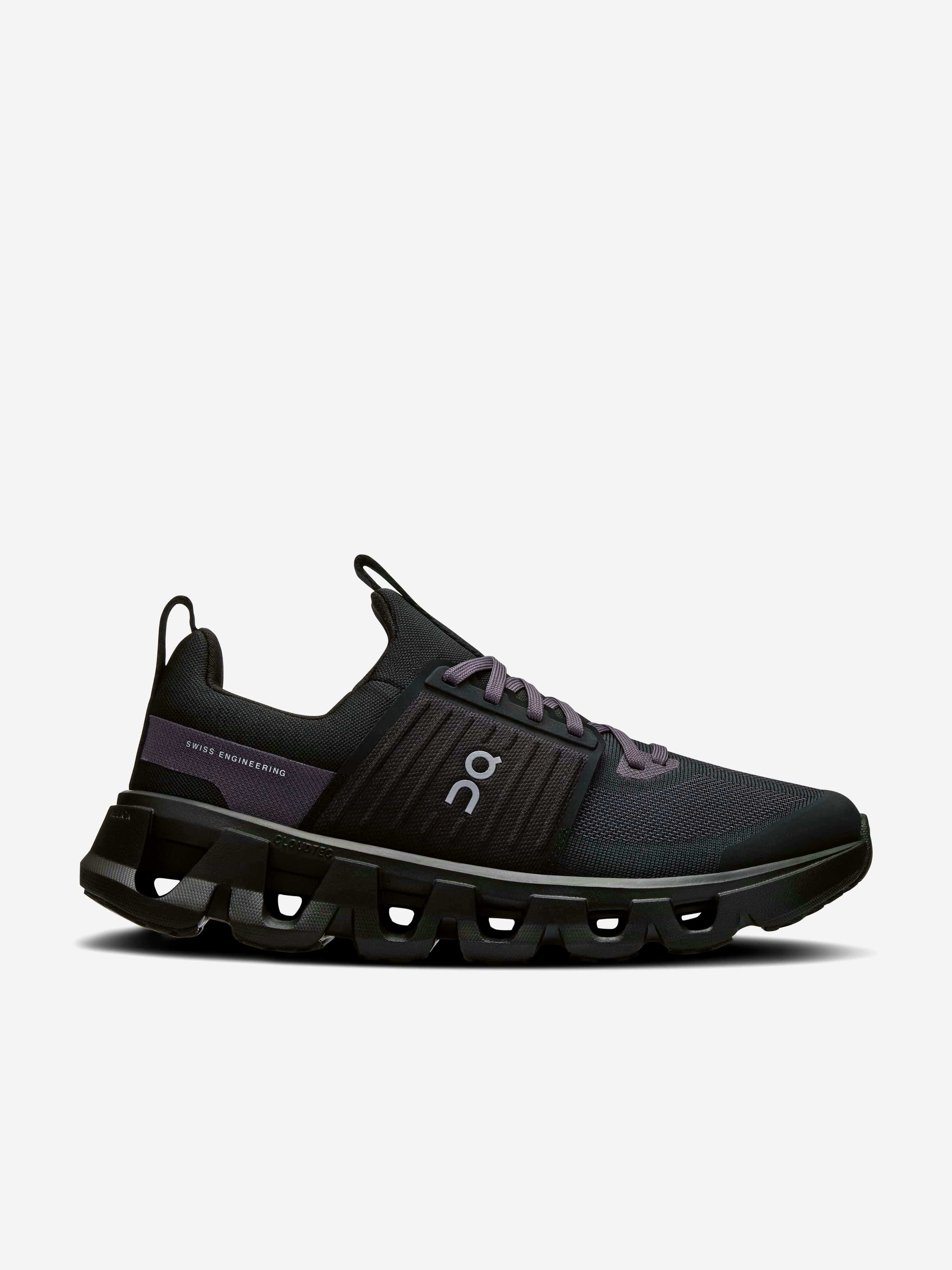 On Running Black Kids Cloudswift Trainers In - Eu 36 Uk 3.5 - Us 4