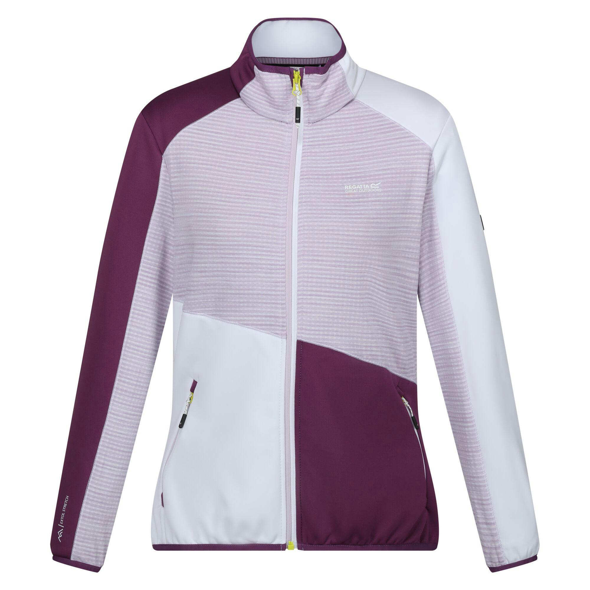Regatta Women's Lilac/Purple Yare Ix Lightweight Jacket - Frost/Sunset - 10 Uk - Frost/Sunset - 100% Mixed
