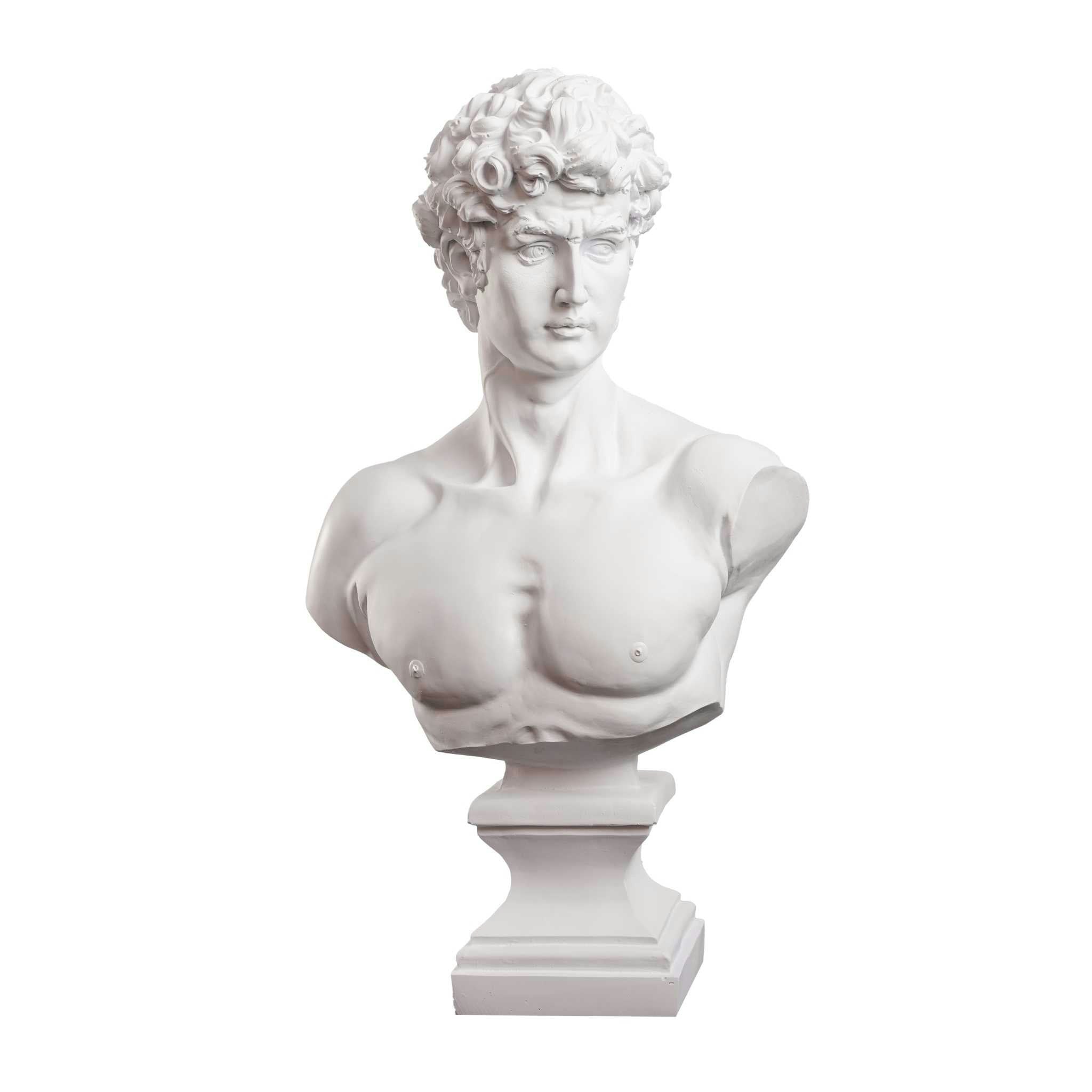 Rackhams Michelangelo’s David Bust - 42 X 25 Cm - Polyester