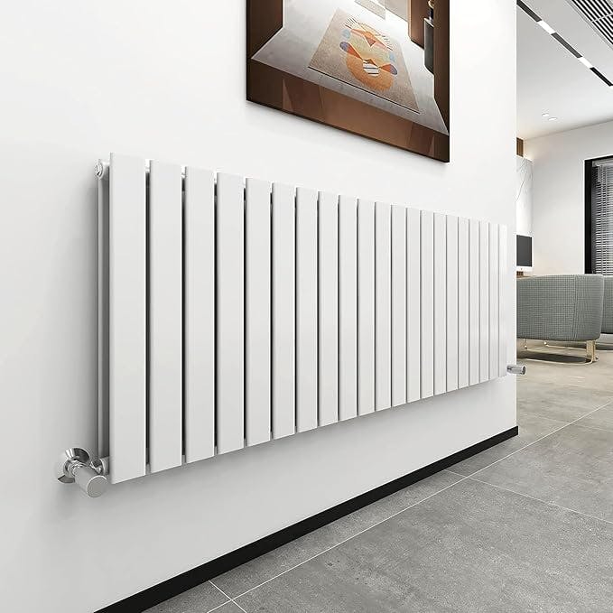 Mcc Direct Anthracite Radiator Double Panel 1600X272mm Flat Panel Vertical Column Radiator