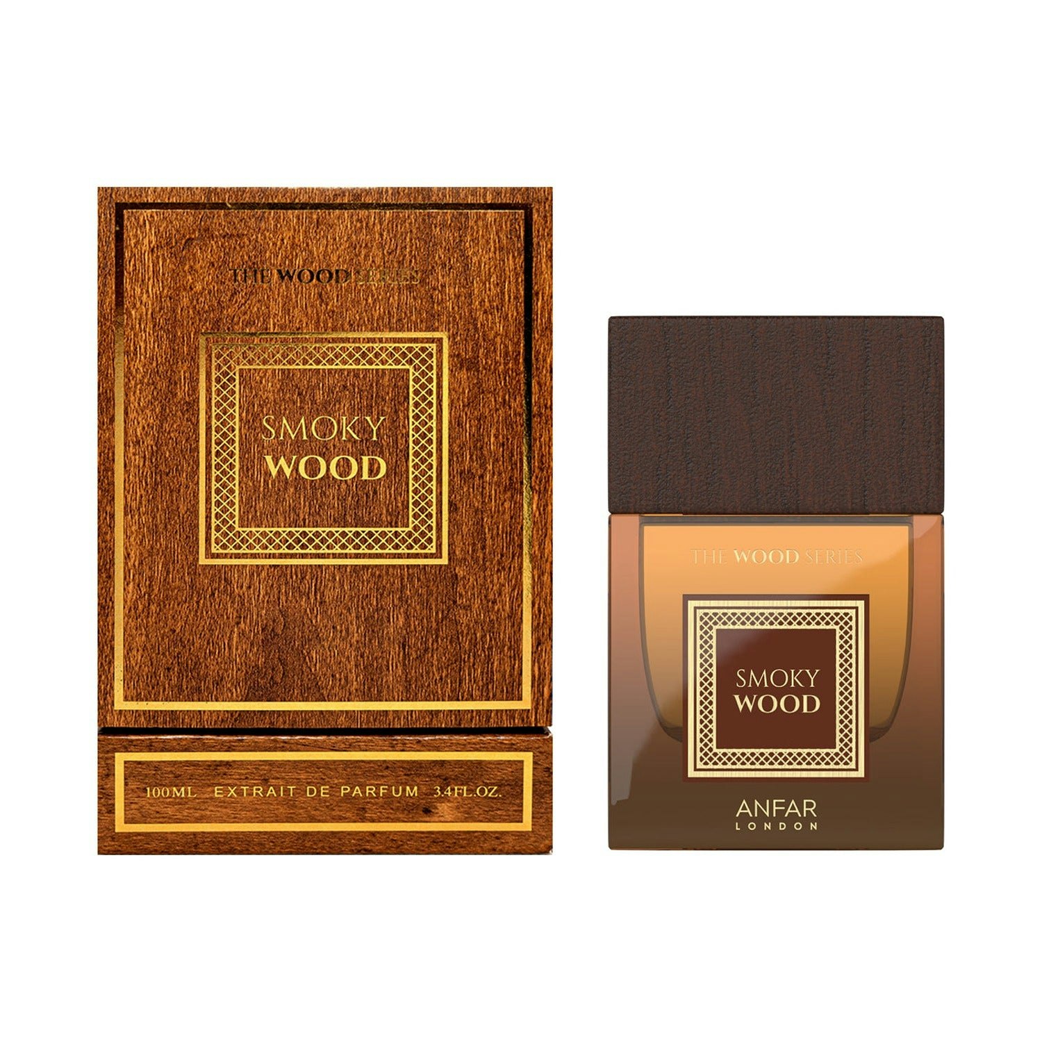 Smoky Wood 100ml Extrait de Parfum For Men's Fragrance By Anfar London - Image 3