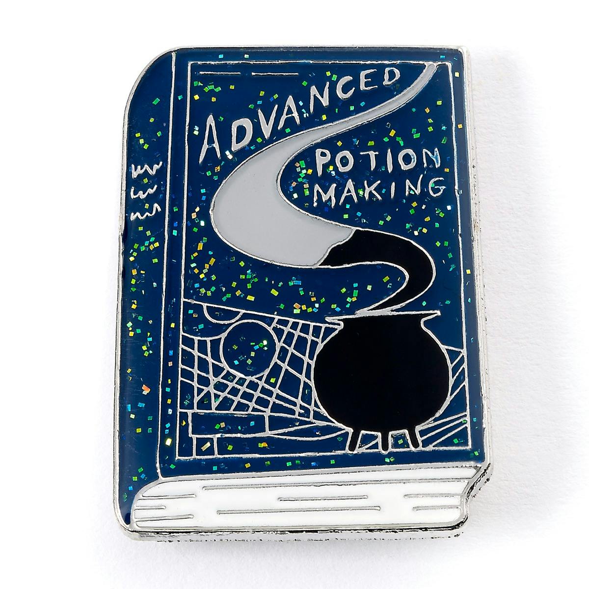 The Carat Shop Silver Harry Potter Advanced Potion Making Book Pinbadge