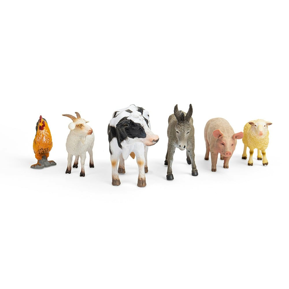 Collecta Colleca Farm Figurines Starter Pack - Includes 6 Animals