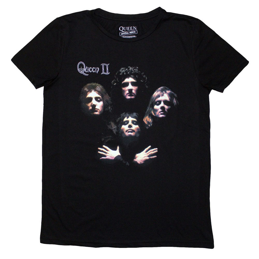 Paradiso Clothing Women's Black Queen Bo Rhap Classic T Shirt - S
