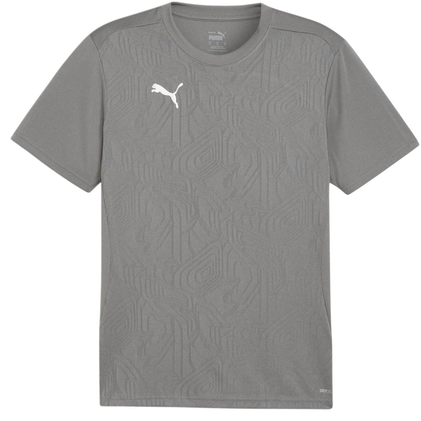 Puma Men's Teamfinal Training T-Shirt - Iron - Xxl - Iron - 100% Polyester