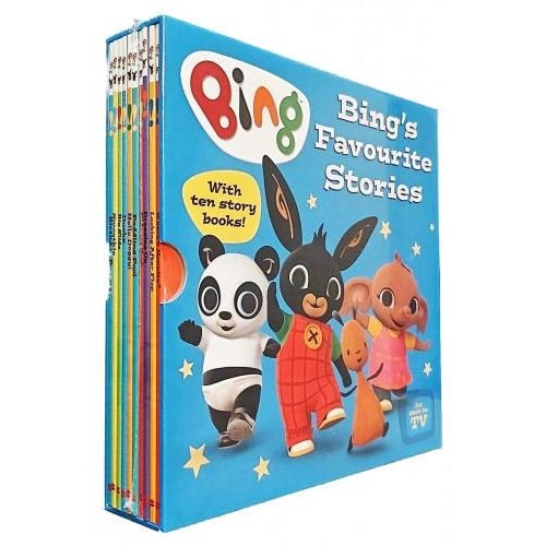 Harpercollins Bing Bunny Books Favourite Stories Box Set By Ted Dewan Size 10