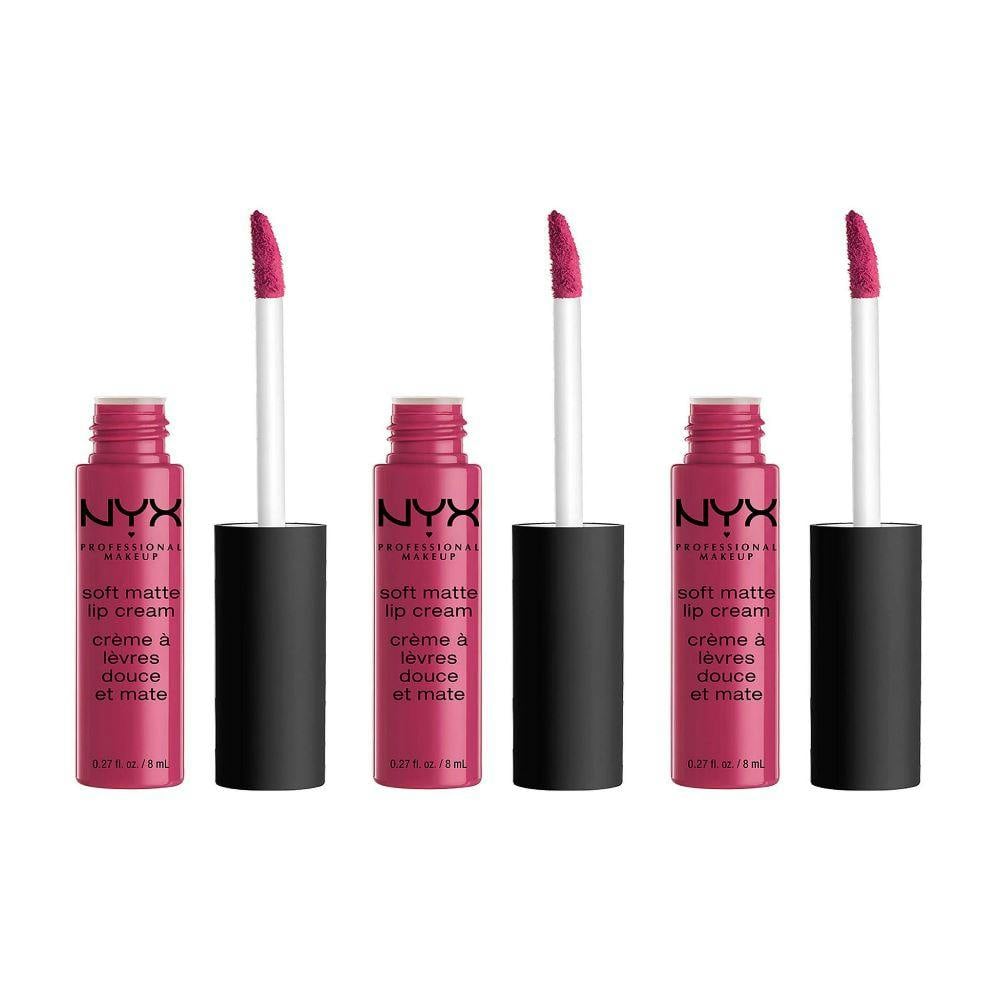 Nyx Professional Makeup Soft Matte Lip Cream Light Liquid Matt Lipstick Shade 18 Prague 8 Ml - Image 12