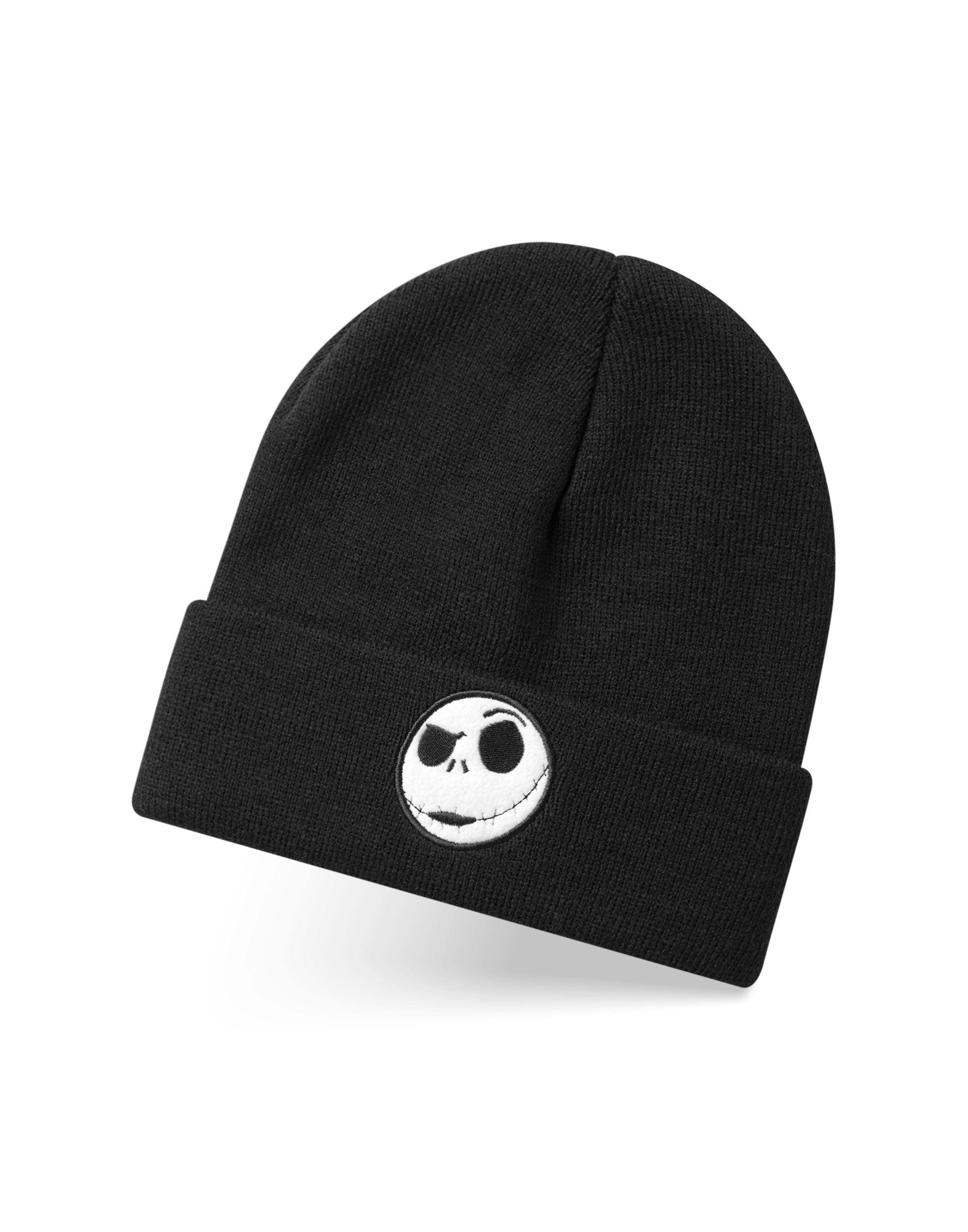 Vanilla Underground Unisex Black Disney The Nightmare Before Christmas Beanie Hat (One Size)