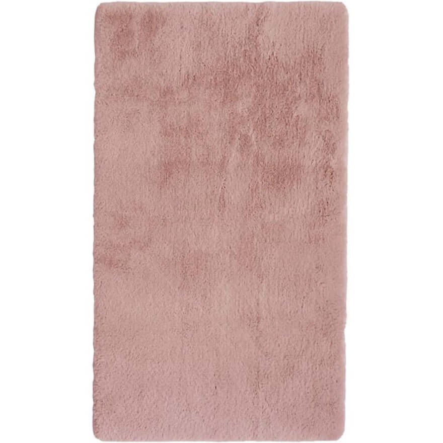 The Rugs Pink Luxury Faux Fur Rug - 70X120 Cm