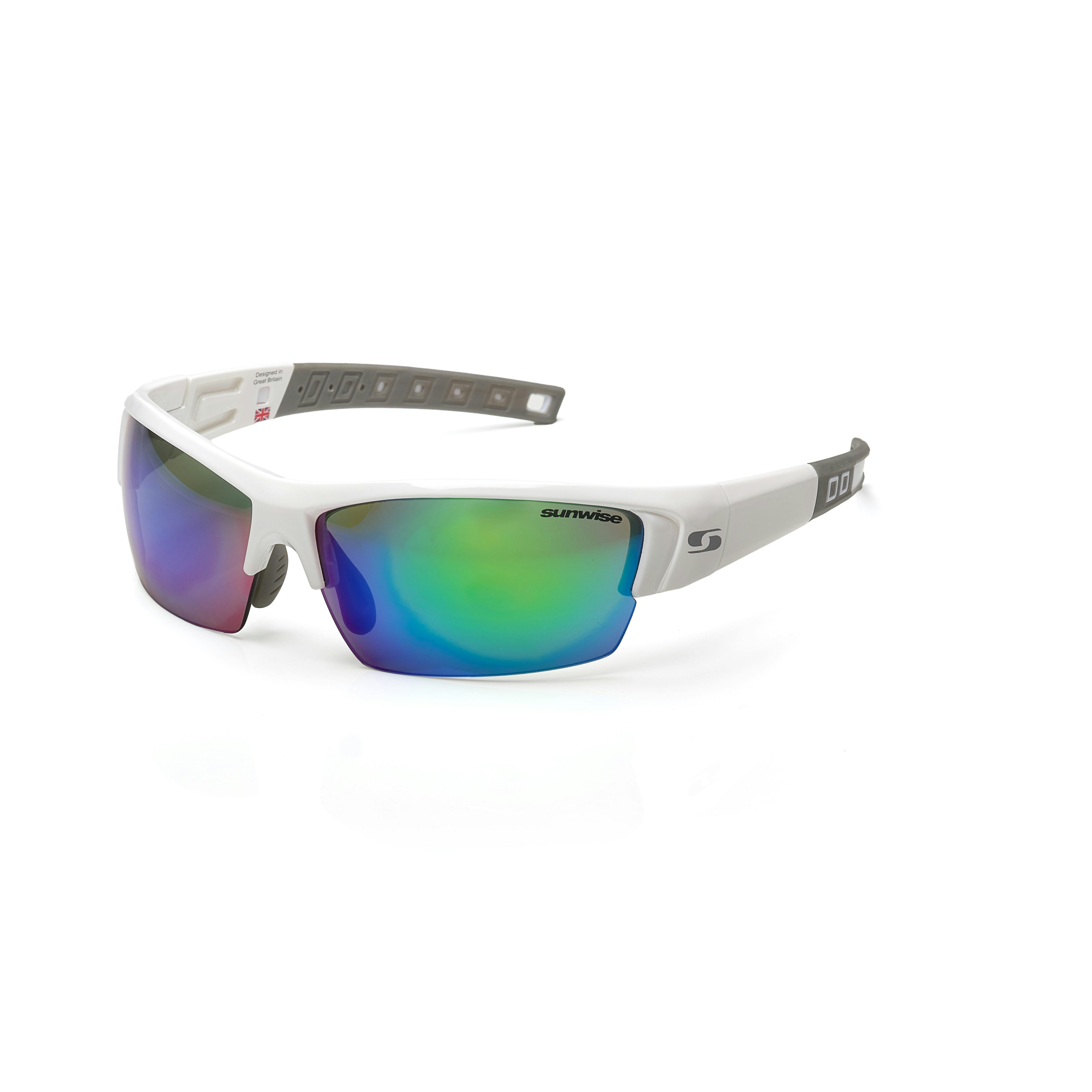Sunwise White Atlanta Prescription Sunglasses - Category 1-3