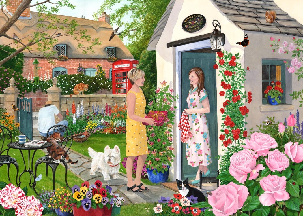 The House Of Puzzles Just To Say - Big 500 Piece Jigsaw Puzzle