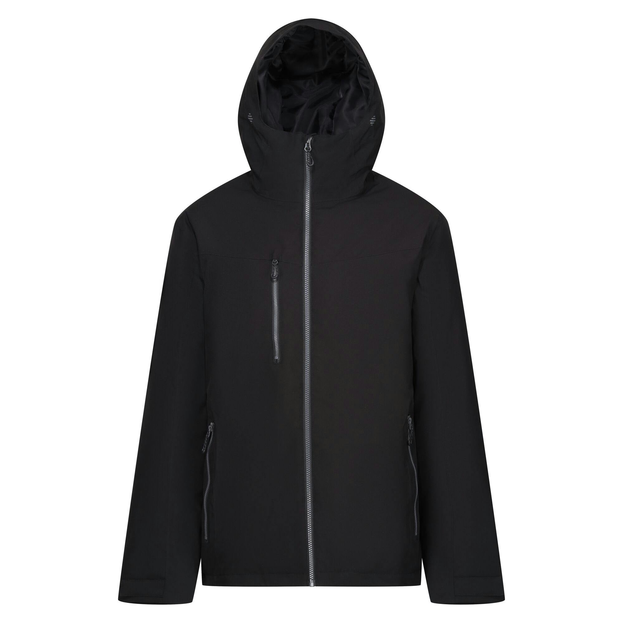 Regatta Men's Black/Grey Professional Insulated Waterproof Jacket - /Seal - /Seal - Xs - 100% Polyester