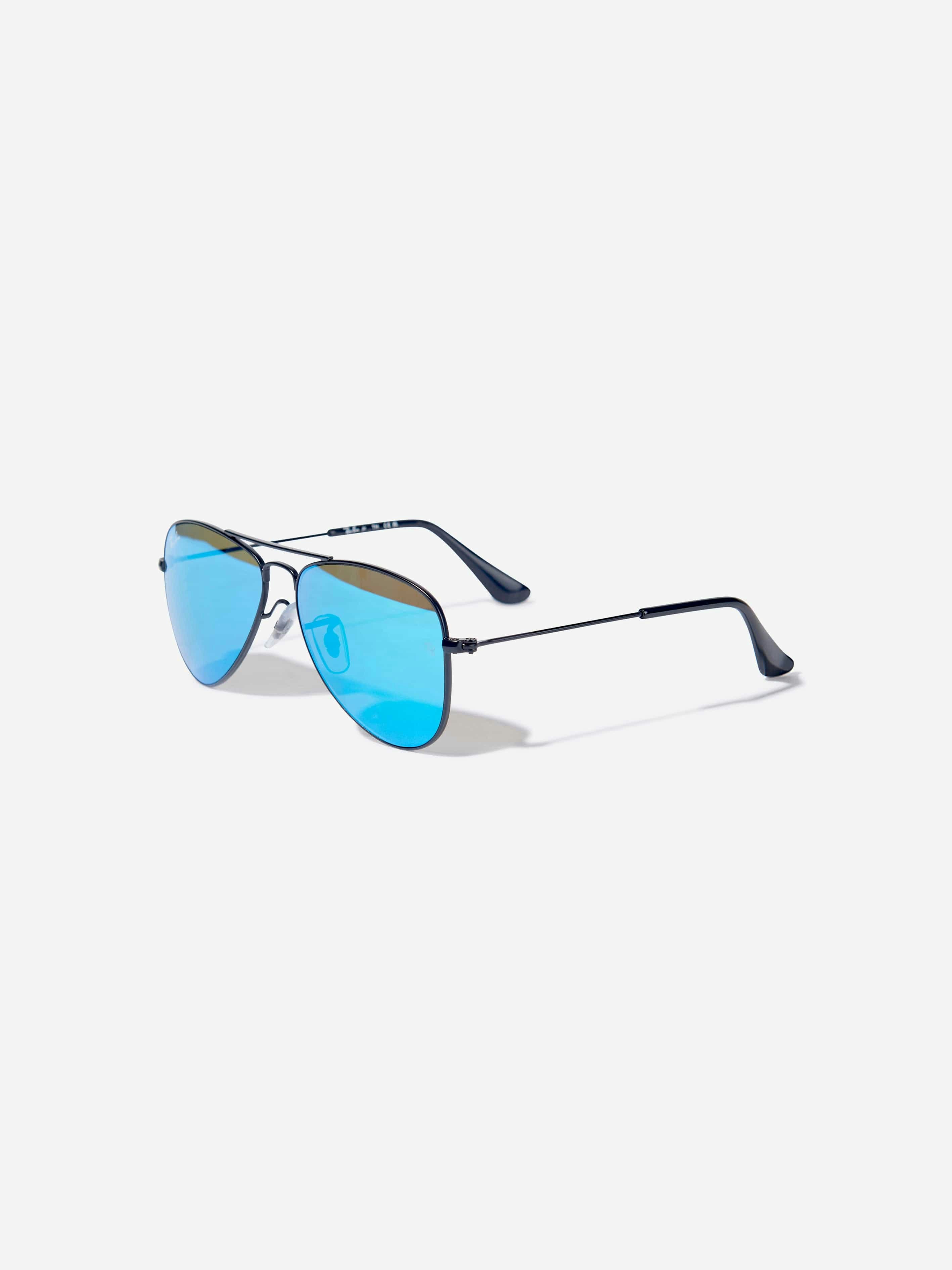 Ray-Ban Boys Black Kids Aviator Sunglasses In - 10 - 13 Yrs