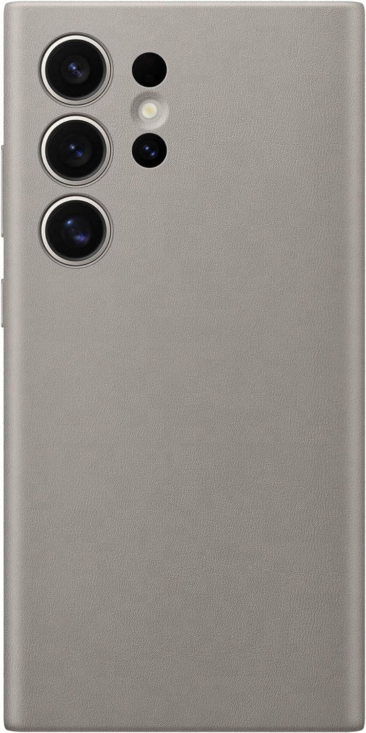 Samsung Galaxy S24 Ultra Vegan Leather Case Taupe - Ef-Fps928hcaaw