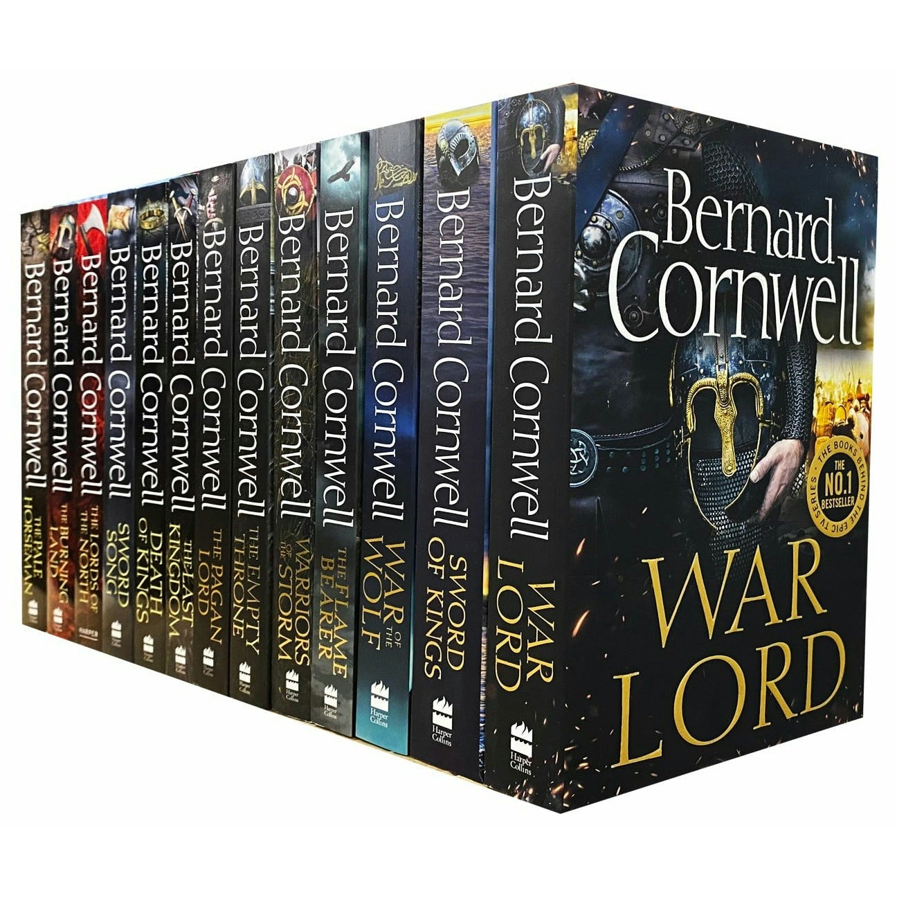Various Publishers Bernard Cornwell Warrior Chronicles The Last Kingdom Series 13 Books Collection Set War Lord