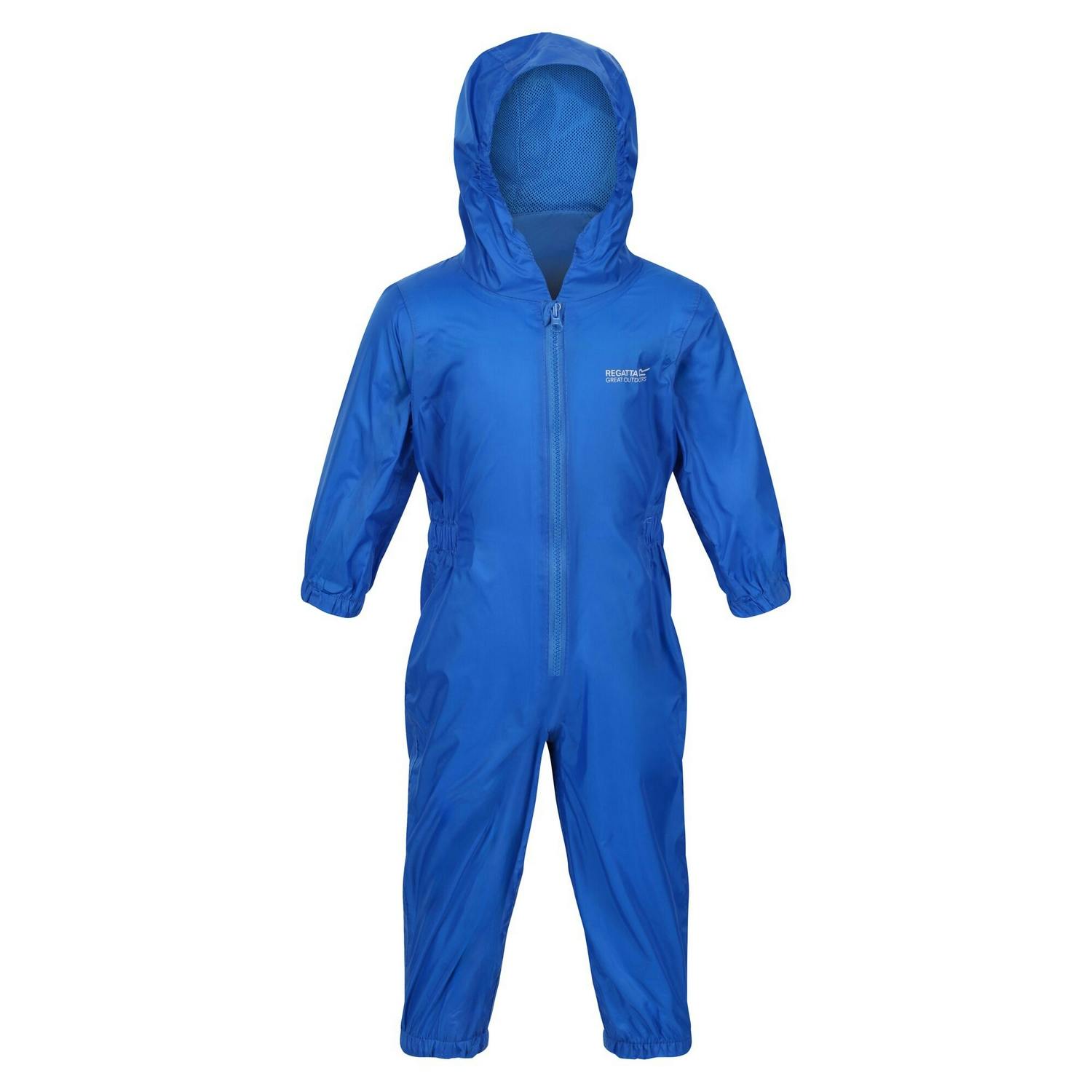 Regatta Blue Kids Waterproof Puddle Suit - Oxford - 4-5 Years - Oxford - 100% Polyamide