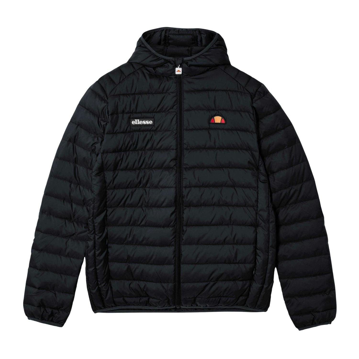 Ellesse Men's Anthracite Lombardy Padded Jacket - L - 100% Micropoly
