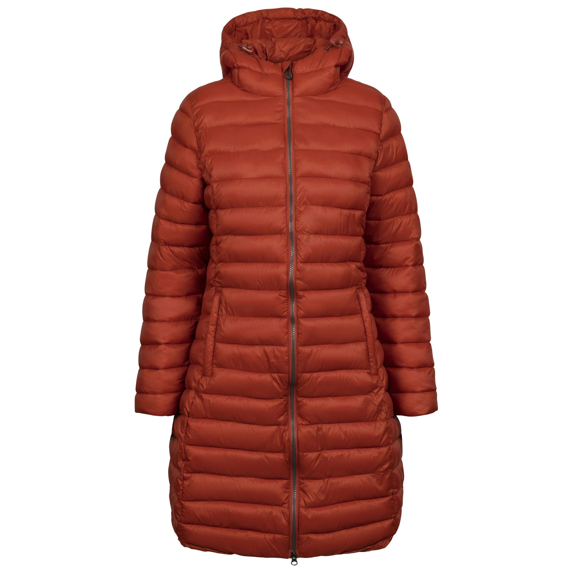 Trespass Women's Dorothea Padded Jacket - Burnt Sienna - S - Burnt Sienna - 75% Polymide/25% Polyester