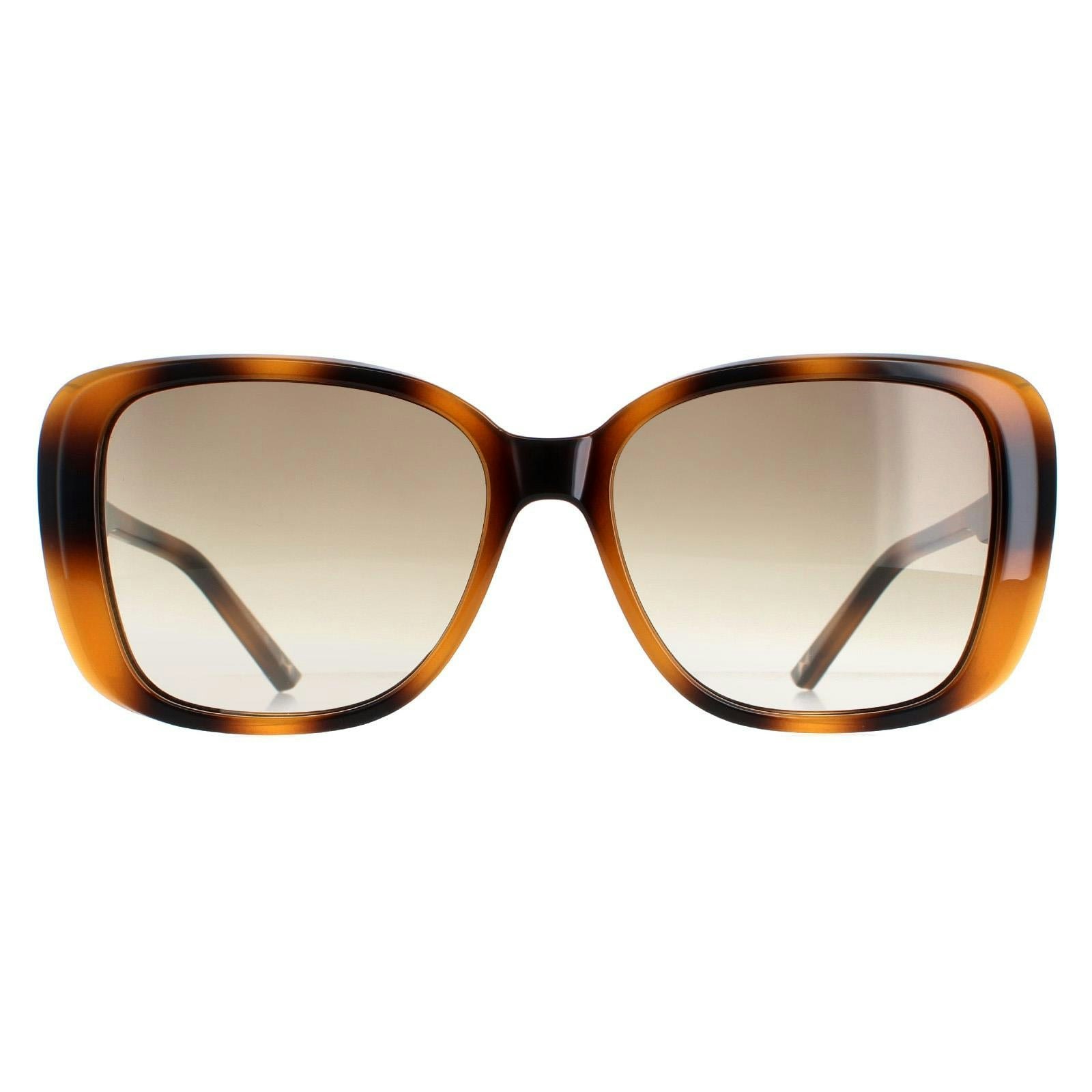 Ted Baker Women's Brown Square Havana Gradient Tb1640 Margo - Image 5