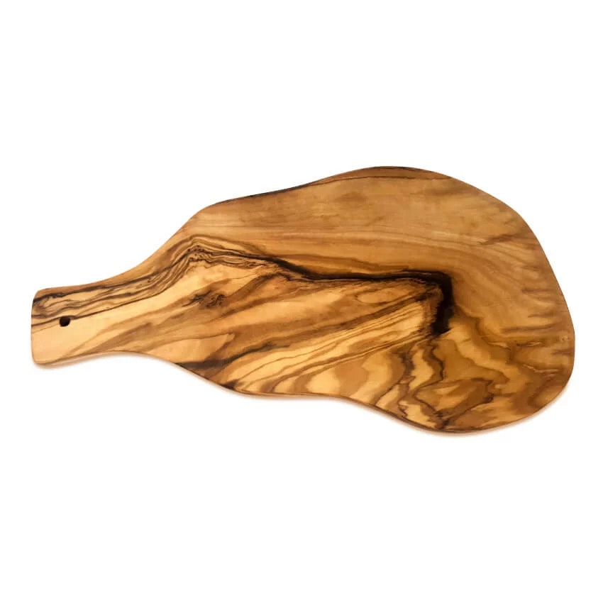 Rackhams Grain Wooden Chopping Board With A Handle - 40Cm X 20Cm