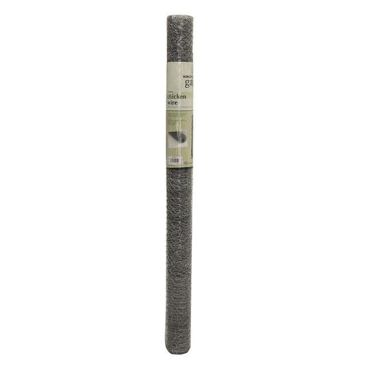 Kingfisher Light 13Mm Chicken Wire 4M X 90Cm - One Colour - One Size - One Colour