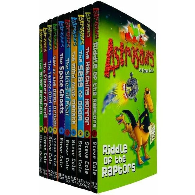 Astrosaurs Series Books 1 - 10 Collection Set by Steve Cole Paperback NEW - Image 12