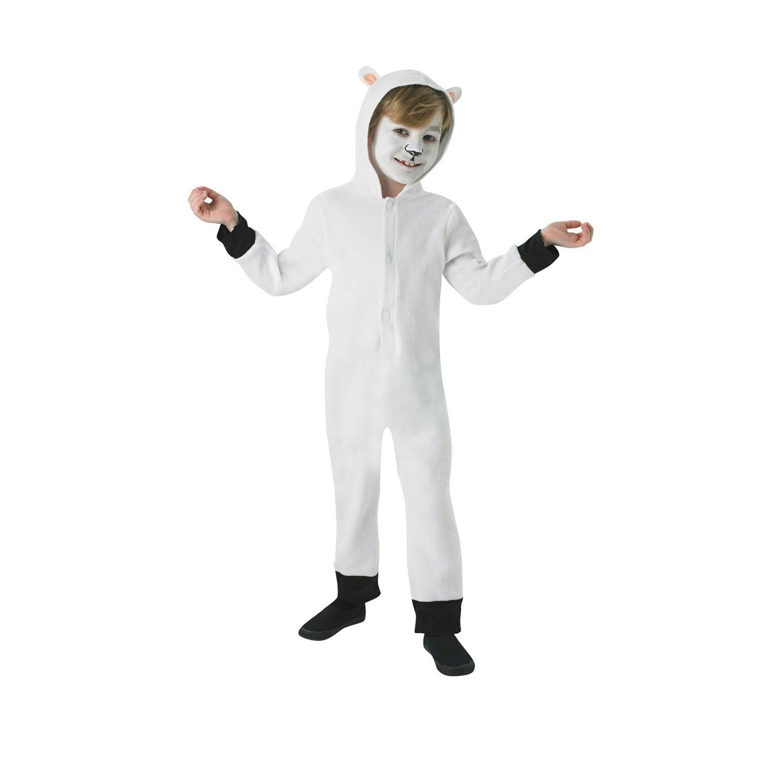 Bristol Novelty White Kids Sheep Costume - 5-6 Years