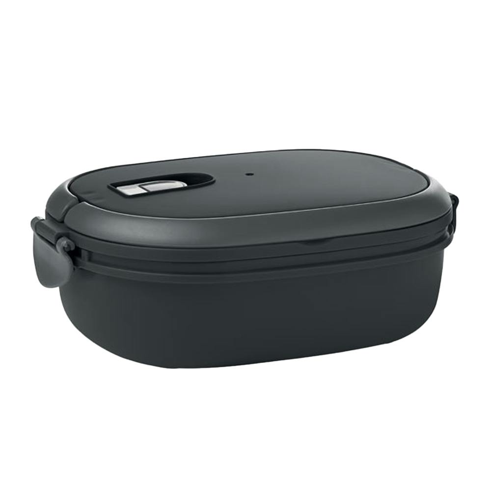 Midocean Black Lux Polypropylene 1000Ml Lunch Box - One Size - 100% Mixed
