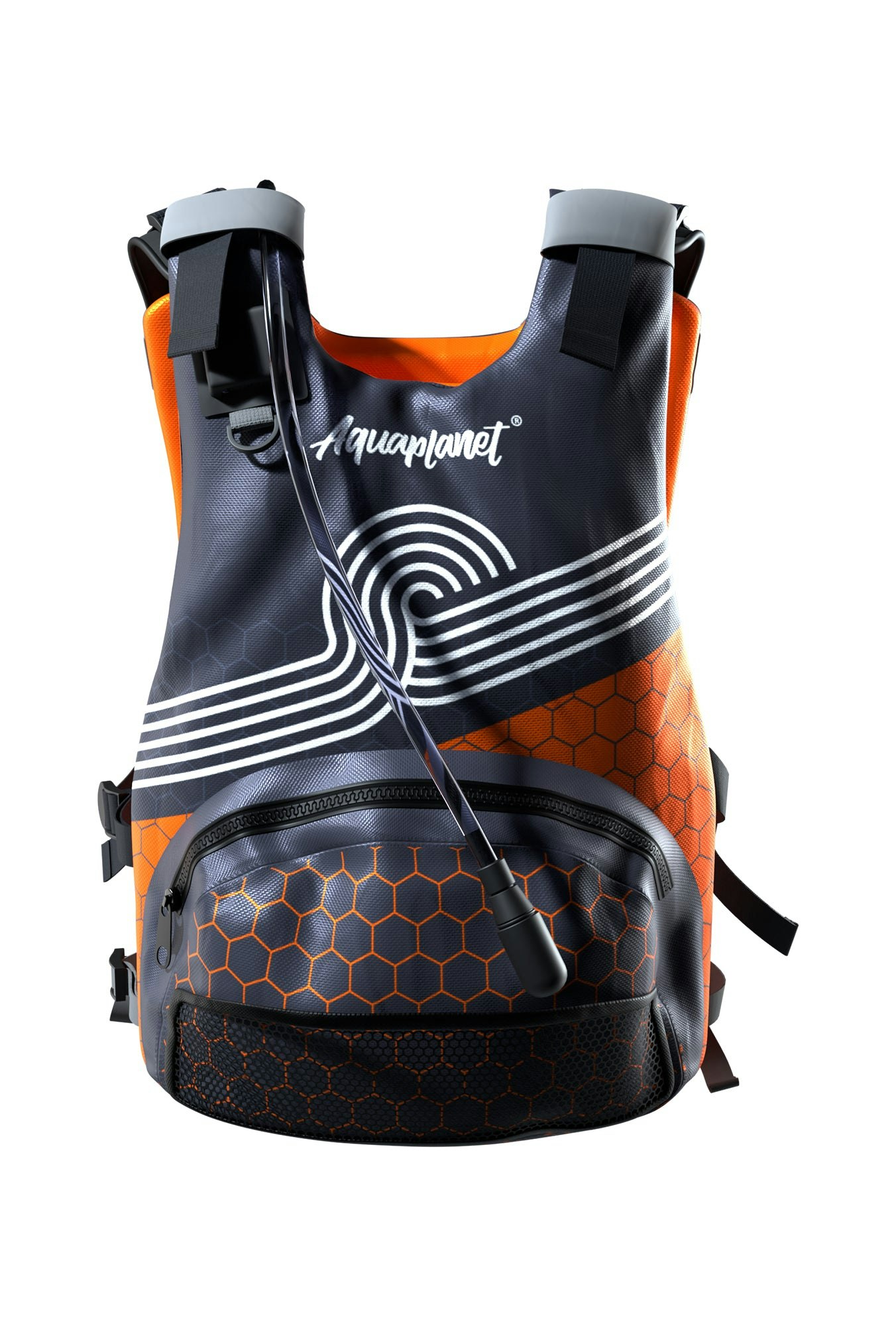 Aquaplanet Orange Pro Buoyancy Aid + Hydration Pouch - Medium