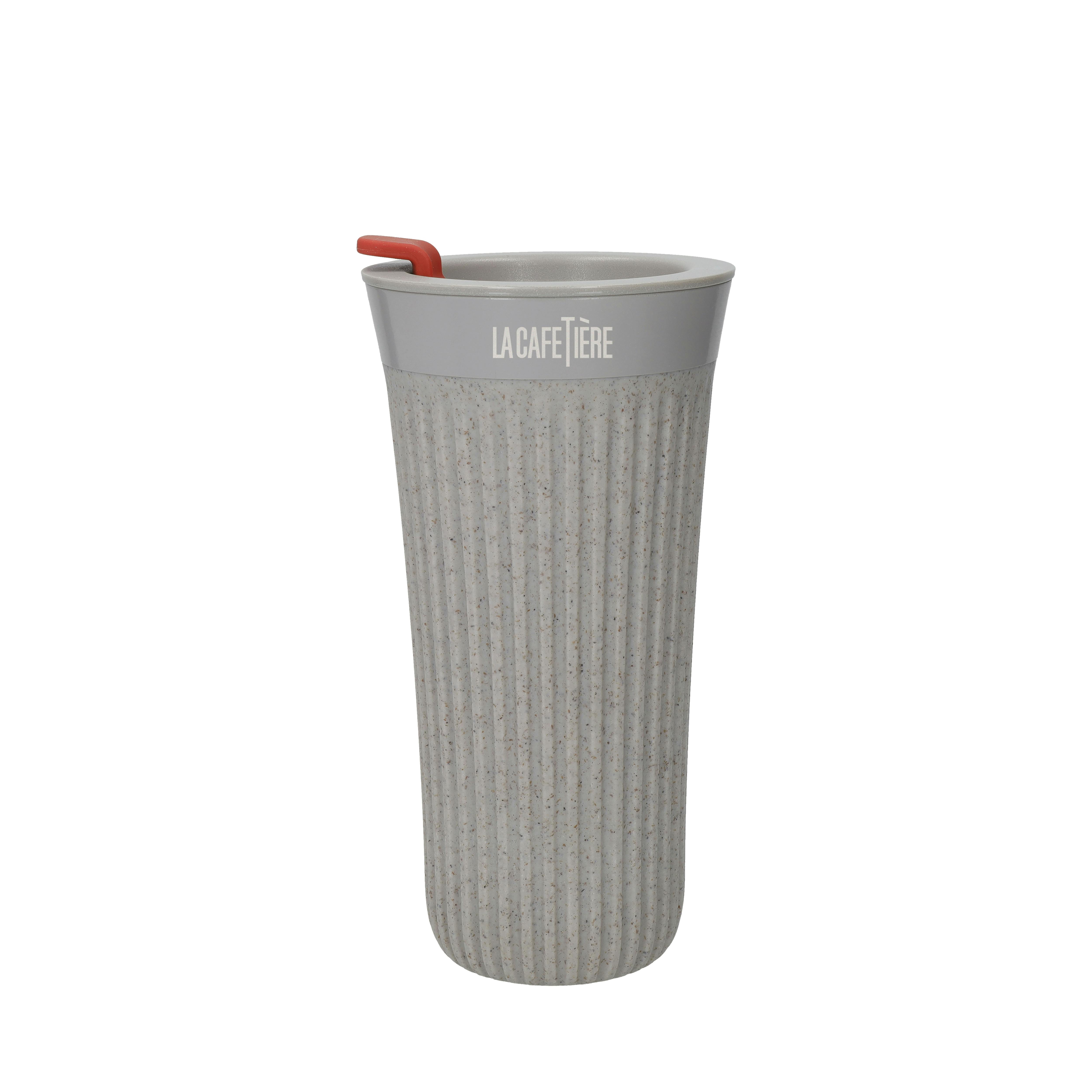 Rackhams The Beanie Reusable Coffee Cup, 450Ml - Clear - Plastic - Mug