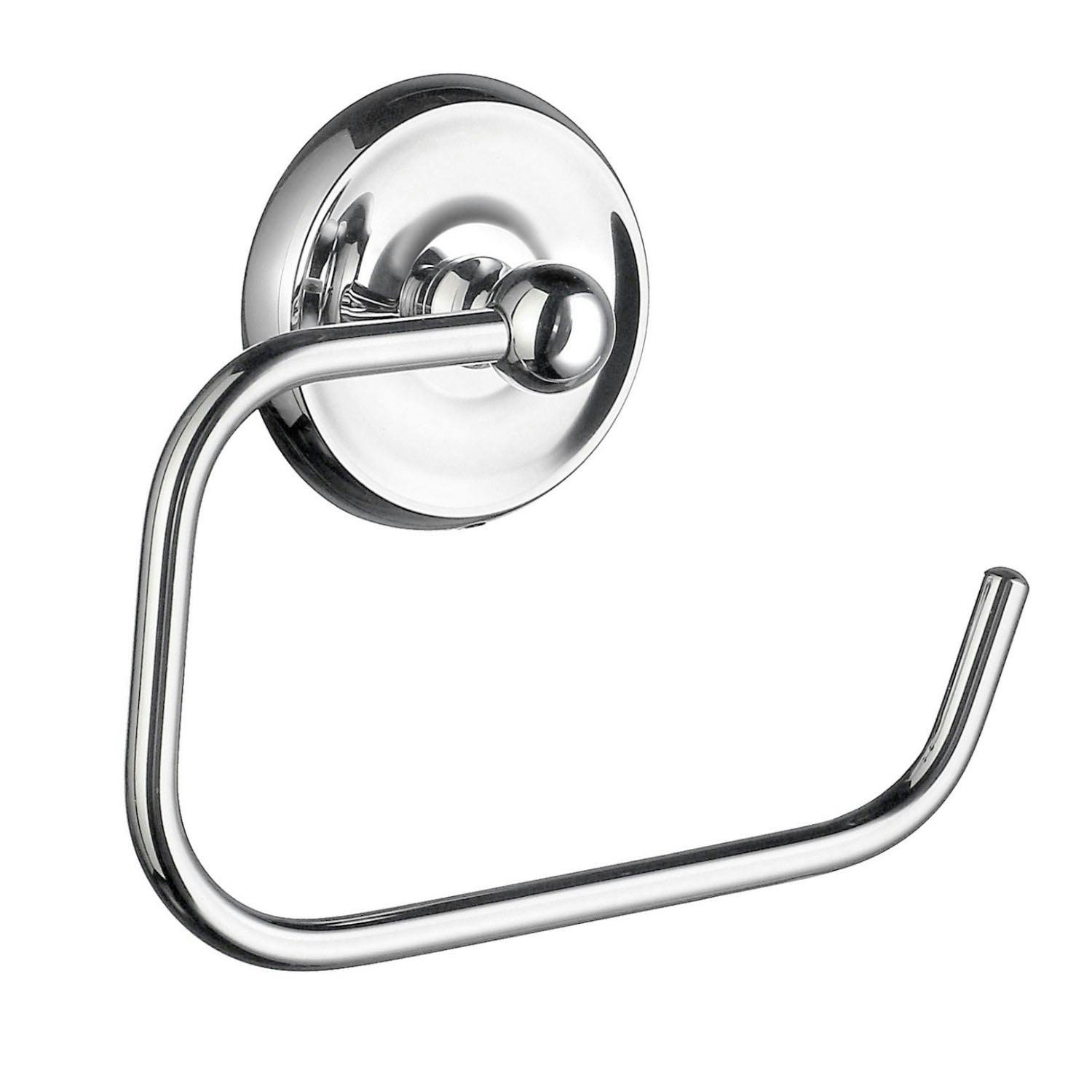 Rackhams Polished Chrome Toilet Roll Holder