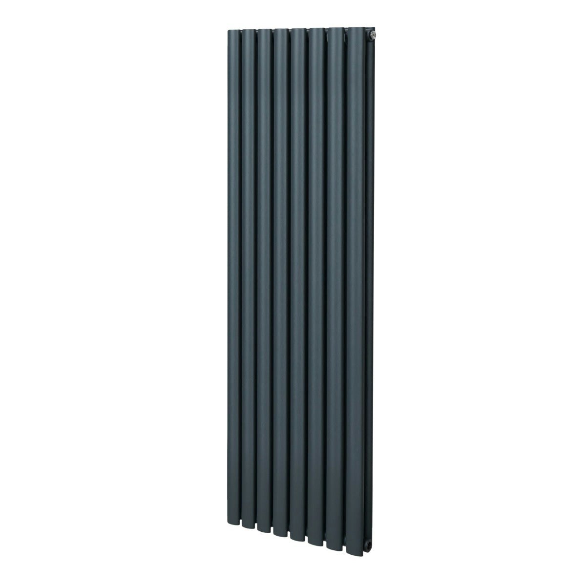 Monstershop Anthracite/Grey Oval Column Radiator – 1600Mm X 480Mm –