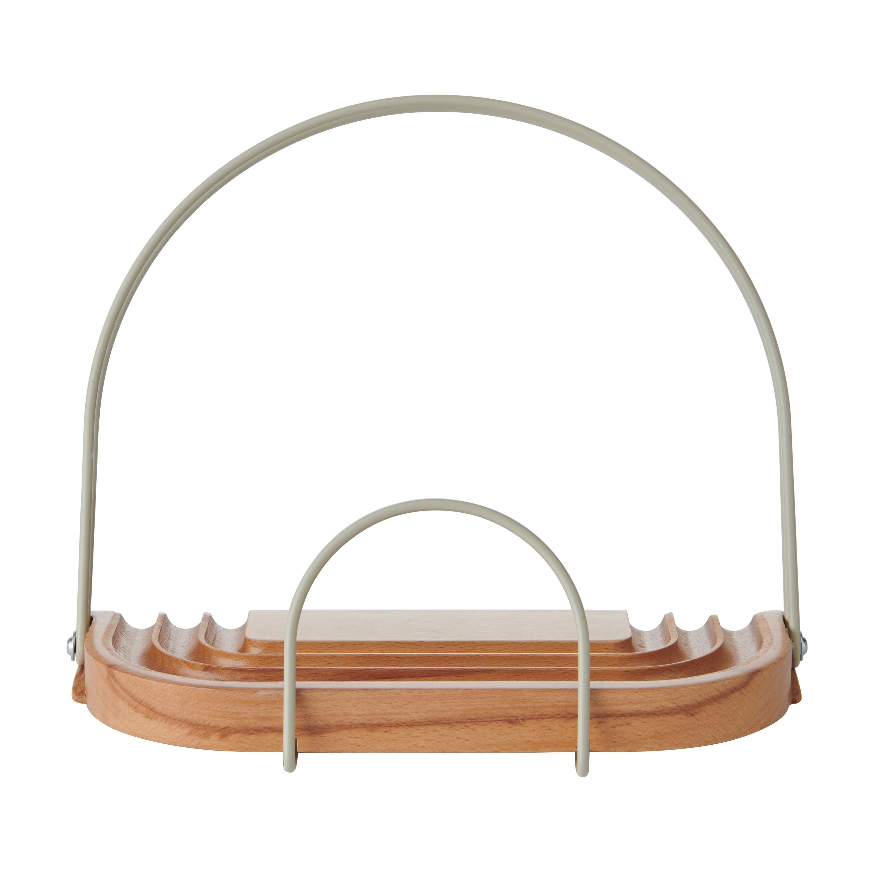 Kitchencraft Grain Idilica Beechwood Cookbook Stand - Wood - Beech Wood - Cookbook Stand