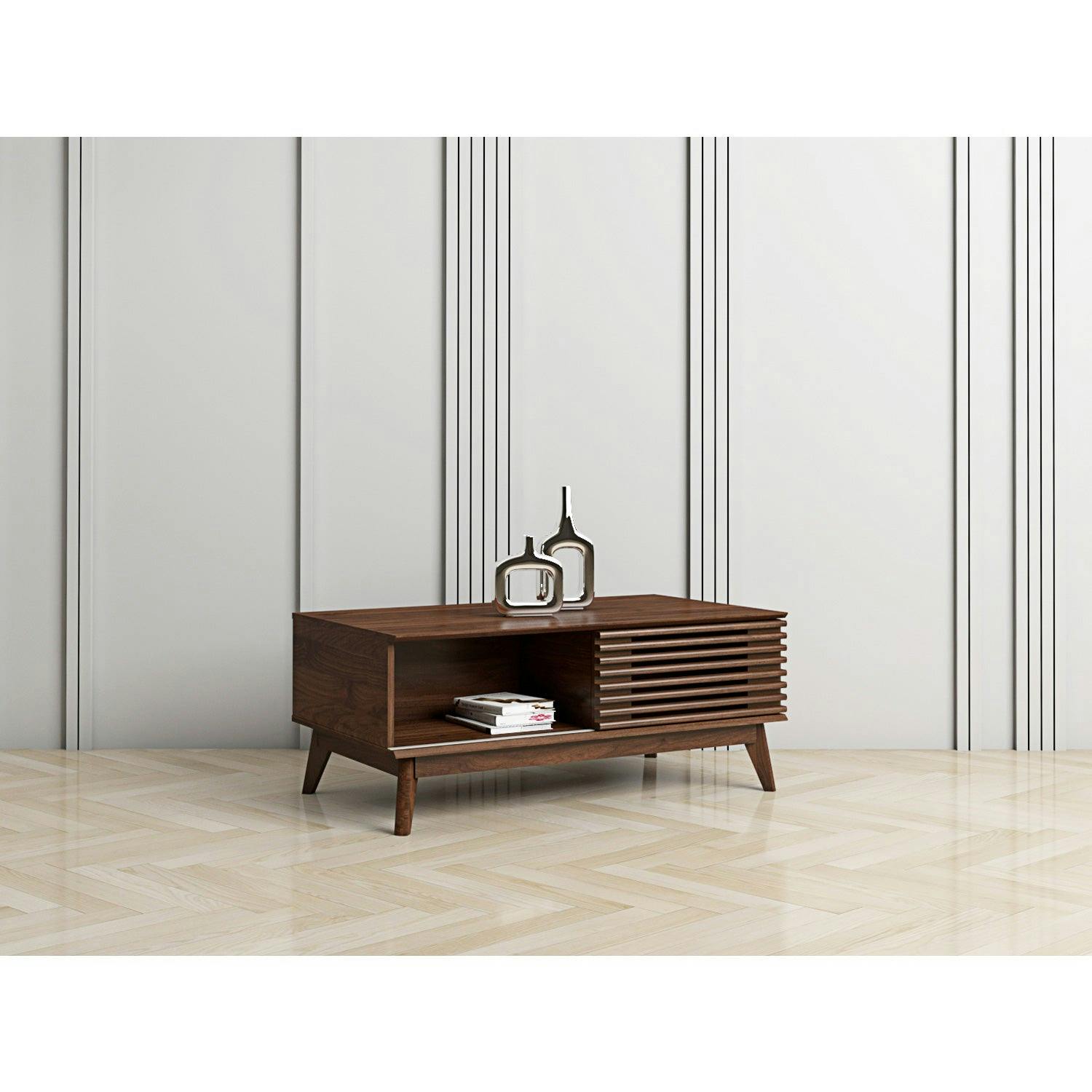 Rackhams Lv41 Coffee Table, Columbian Walnut - One Size - One Size