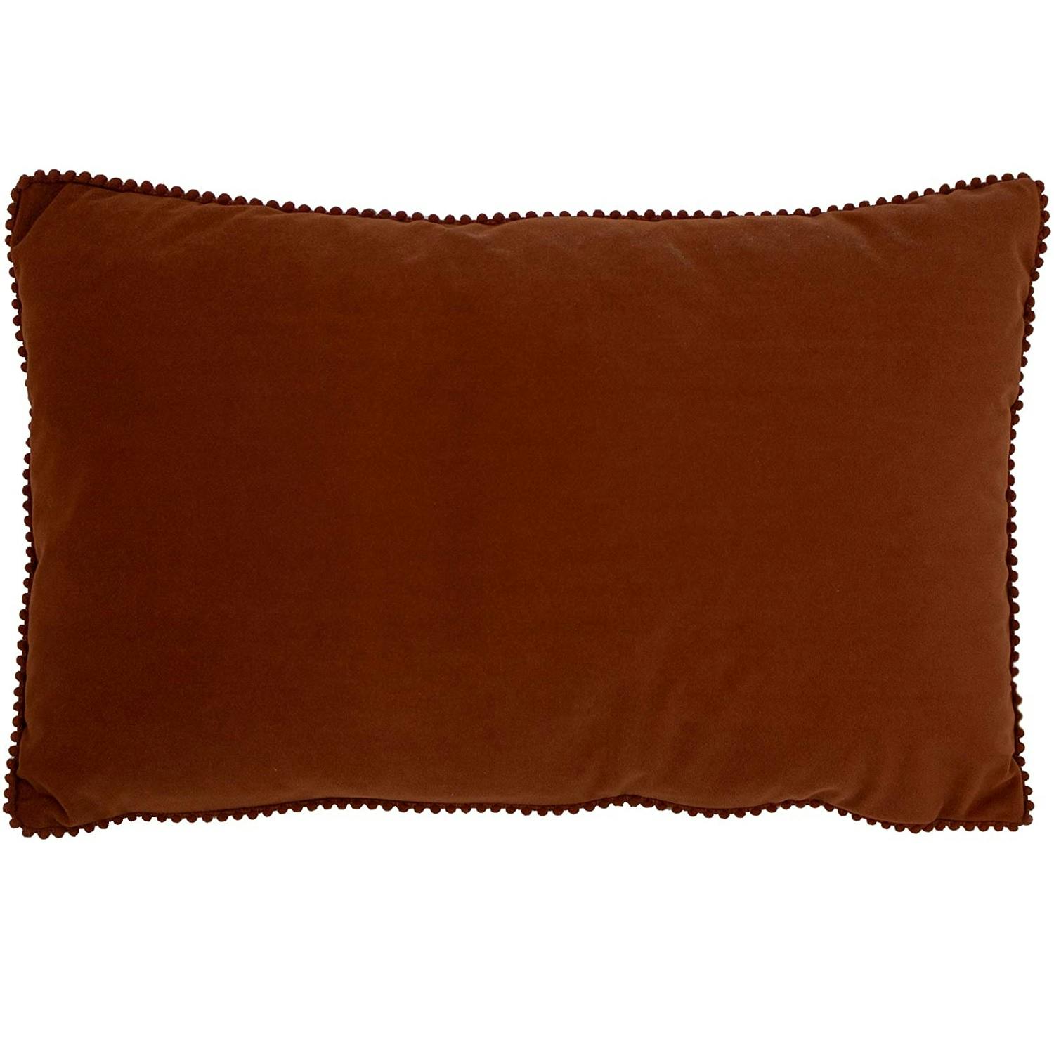 Rackhams Red Cosmo Cushion Cover - Brick - One Size - Brick - 100% Polyester