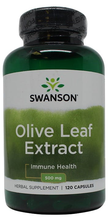 Swanson Olive Leaf Extract - 500Mg 120 Capsules - Image 7