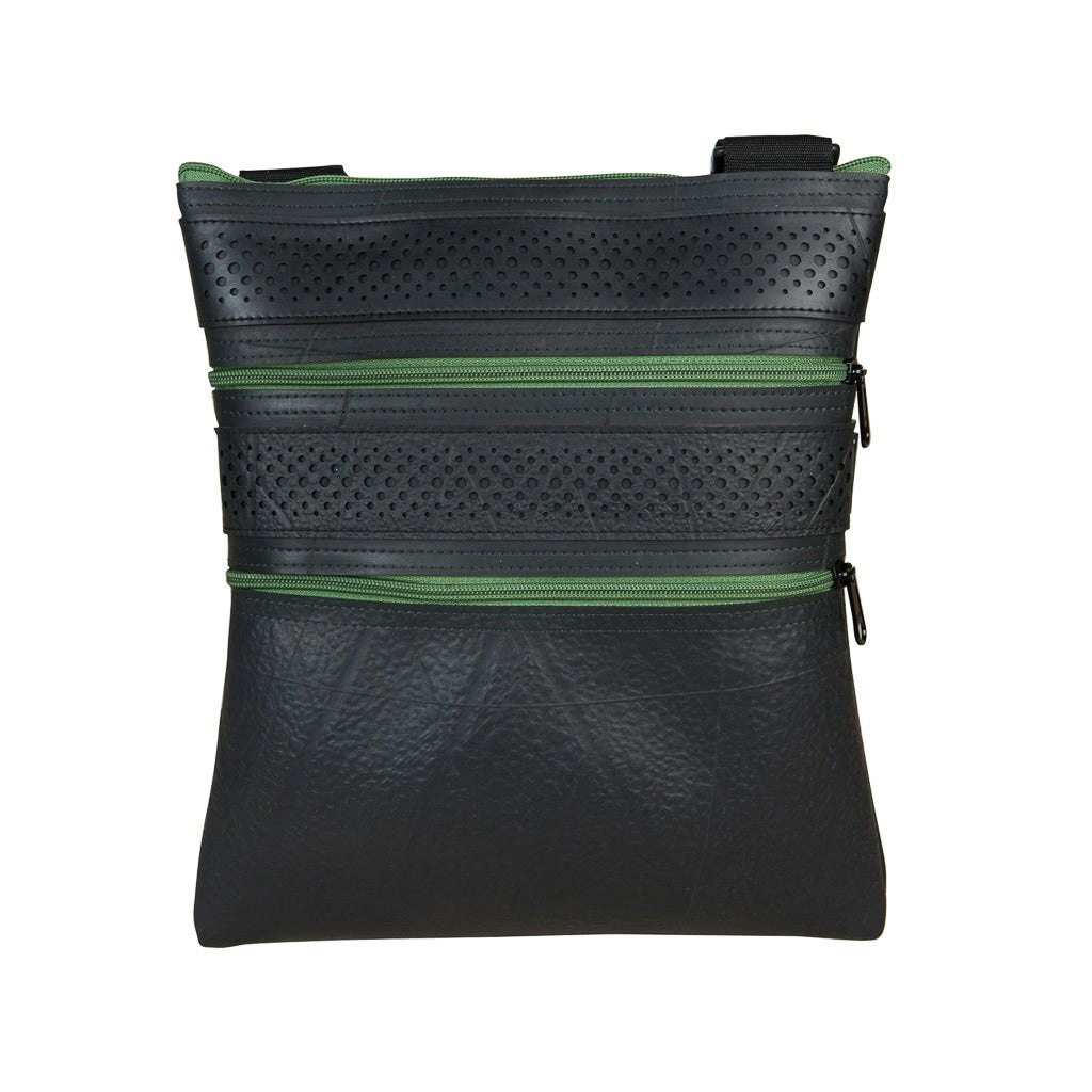 Paguro Maggie Special Recycled Rubber Vegan Handbag - Olive