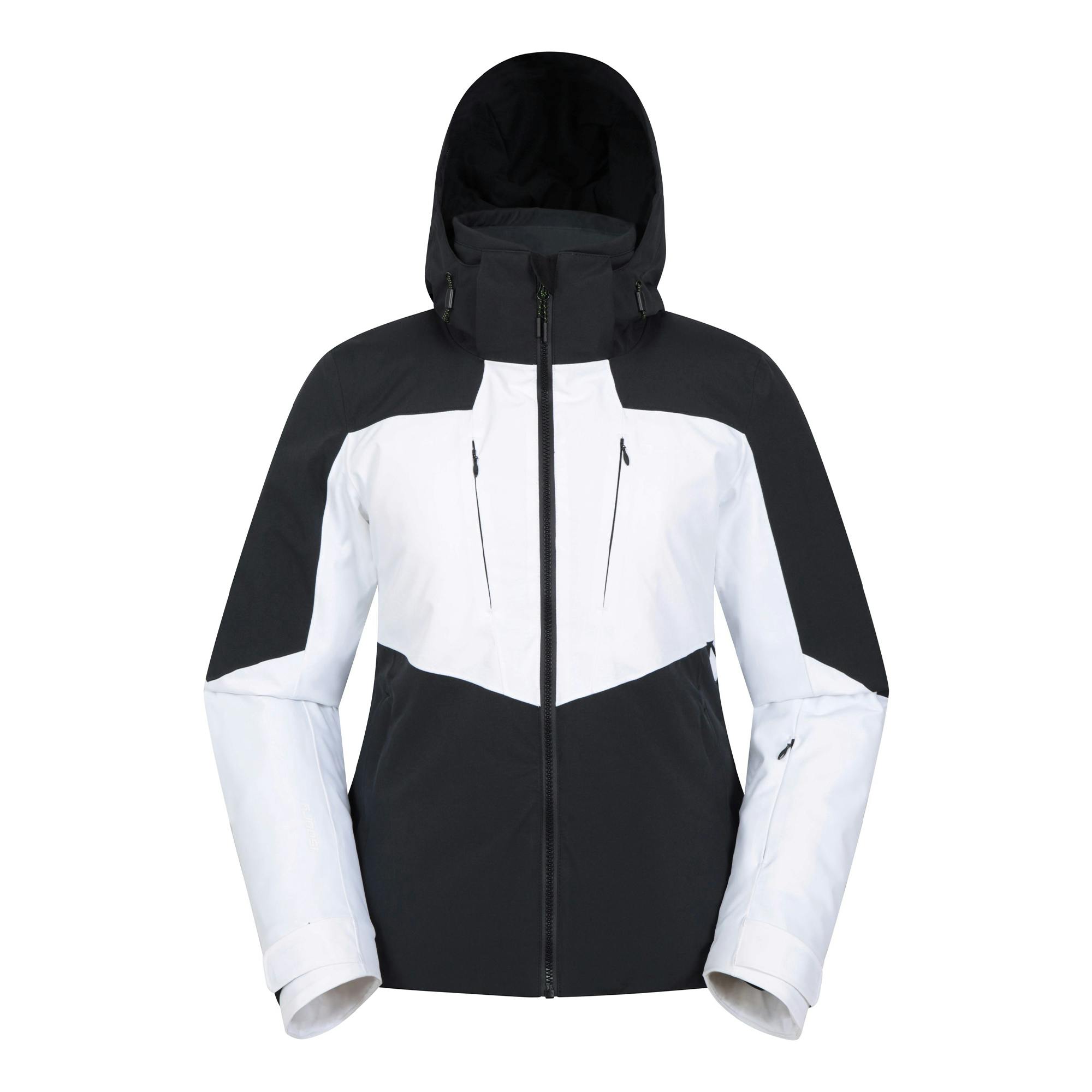 Mountain Warehouse Women's White Altitude Extreme Recco Ski Jacket - 22 Uk - 91% Polyester/9% Elastane