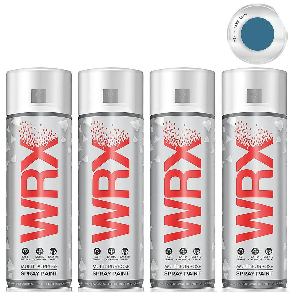 WRX Spray Paint 400 ml - Dark Blue 324 - Ral 5017 - Image 6
