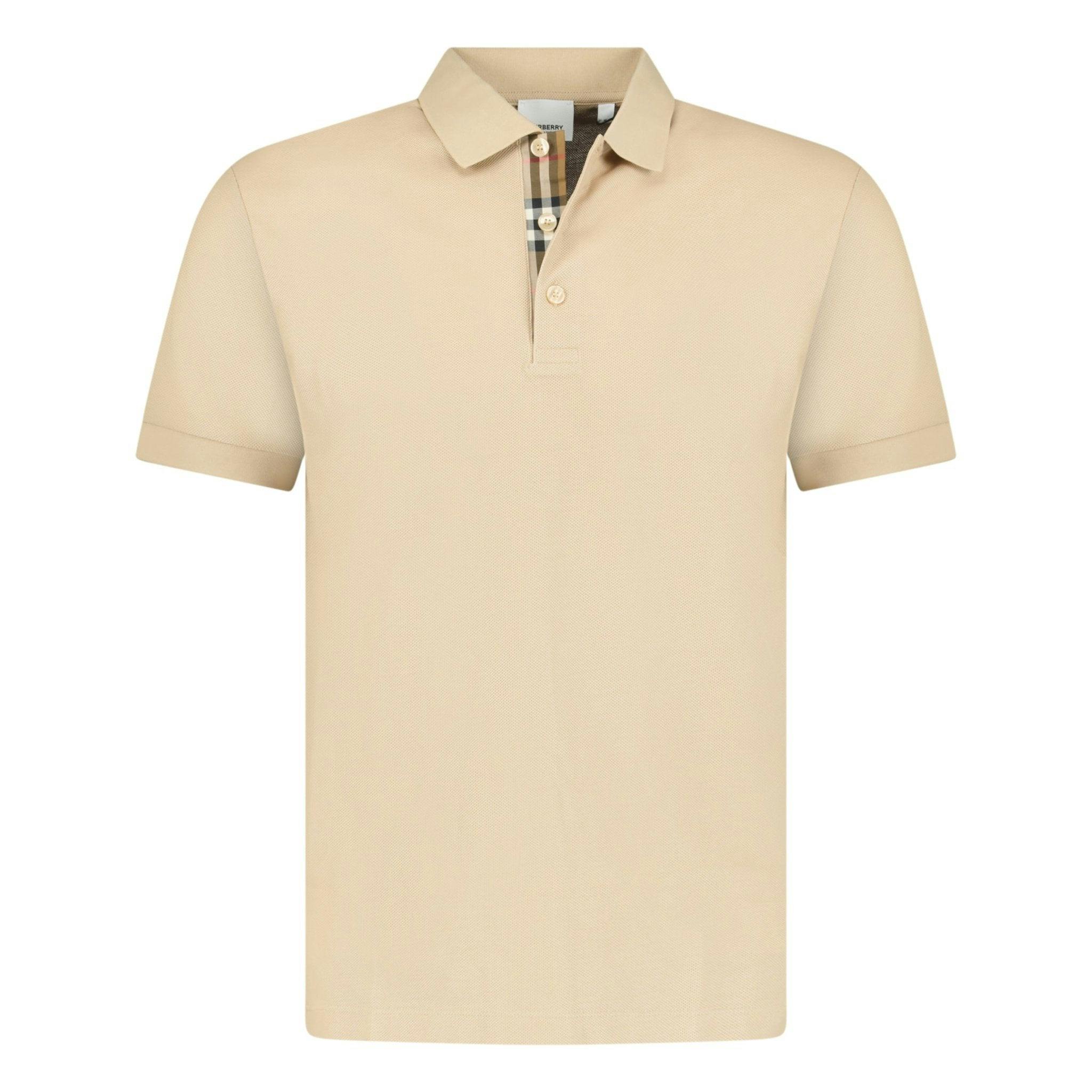 Burberry 'Hartford' Check Polo Soft Fawn - Xxl