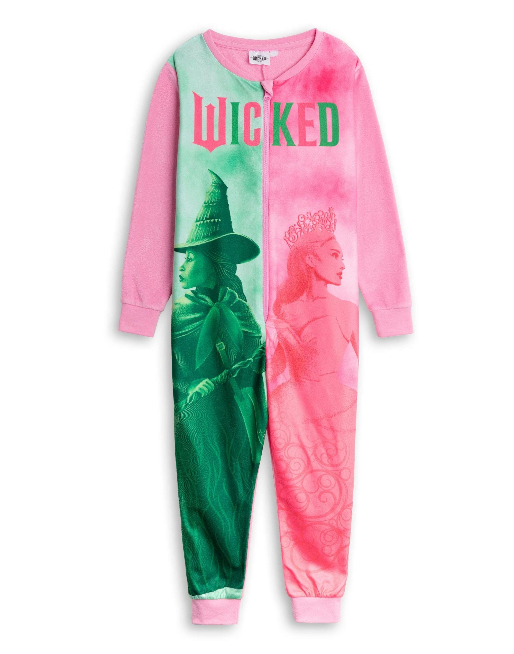 Vanilla Underground Girls Pink Wicked Character Onesie - 5-6 Years