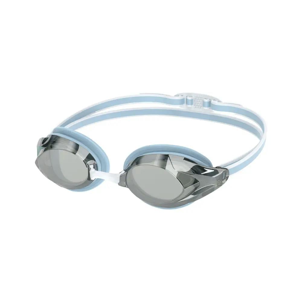 Speedo Women's Grey Vanquisher 3.0 Mirrored Swim Goggle - Hawaiian Sky