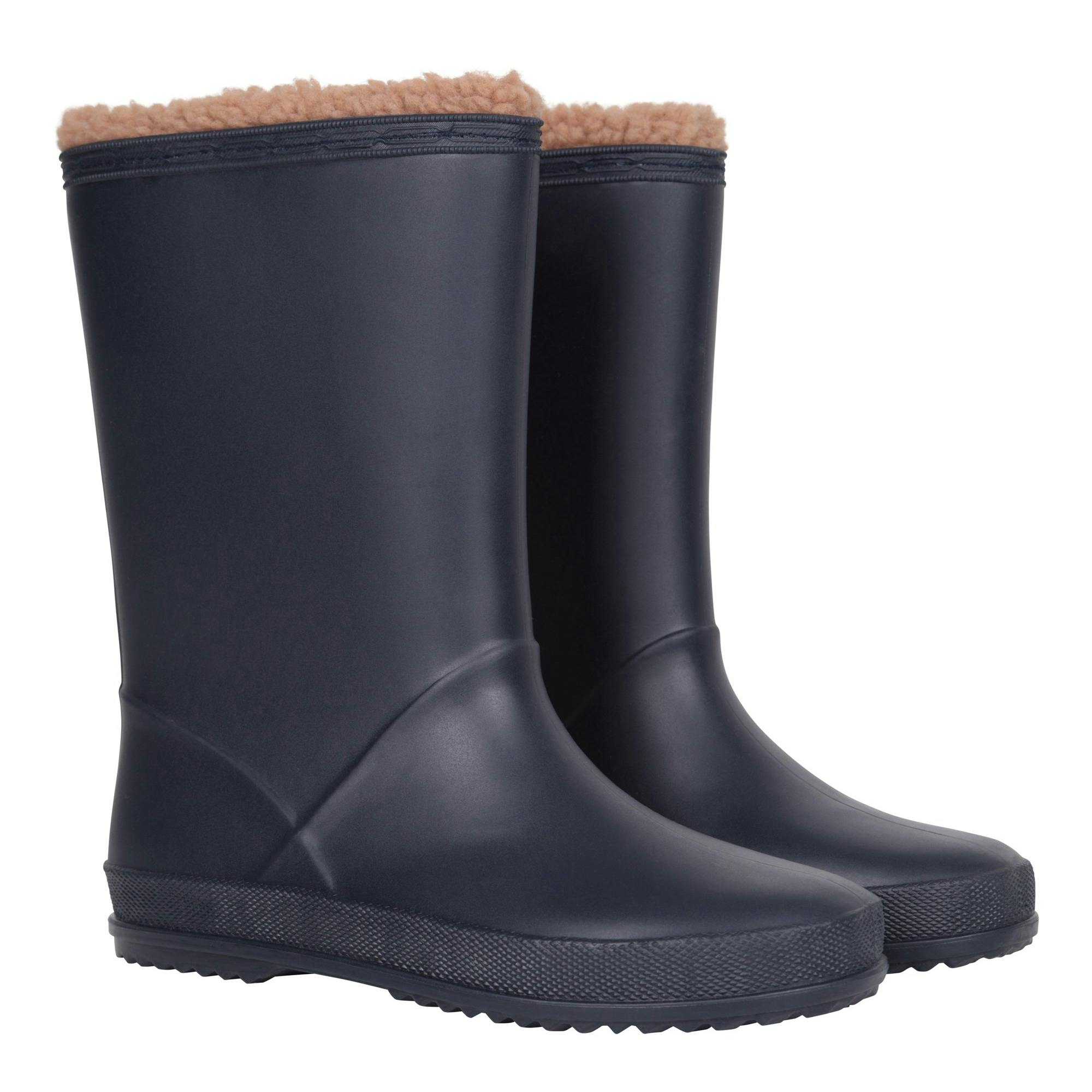 Mountain Warehouse Kids Snow Lined Wellington Boots - Navy - 13 Uk Child - Navy