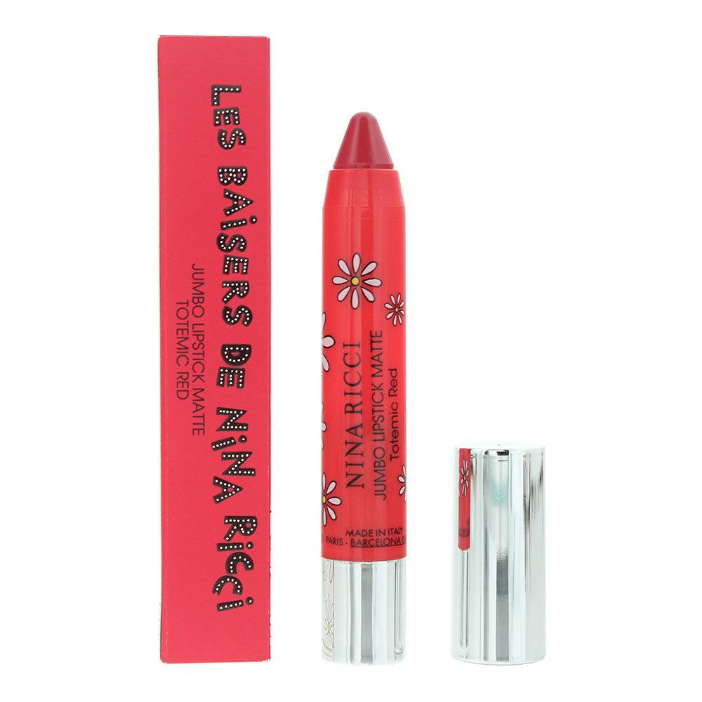 Jumbo Red Nina Ricci Matte Totemic Lipstick 2.5G