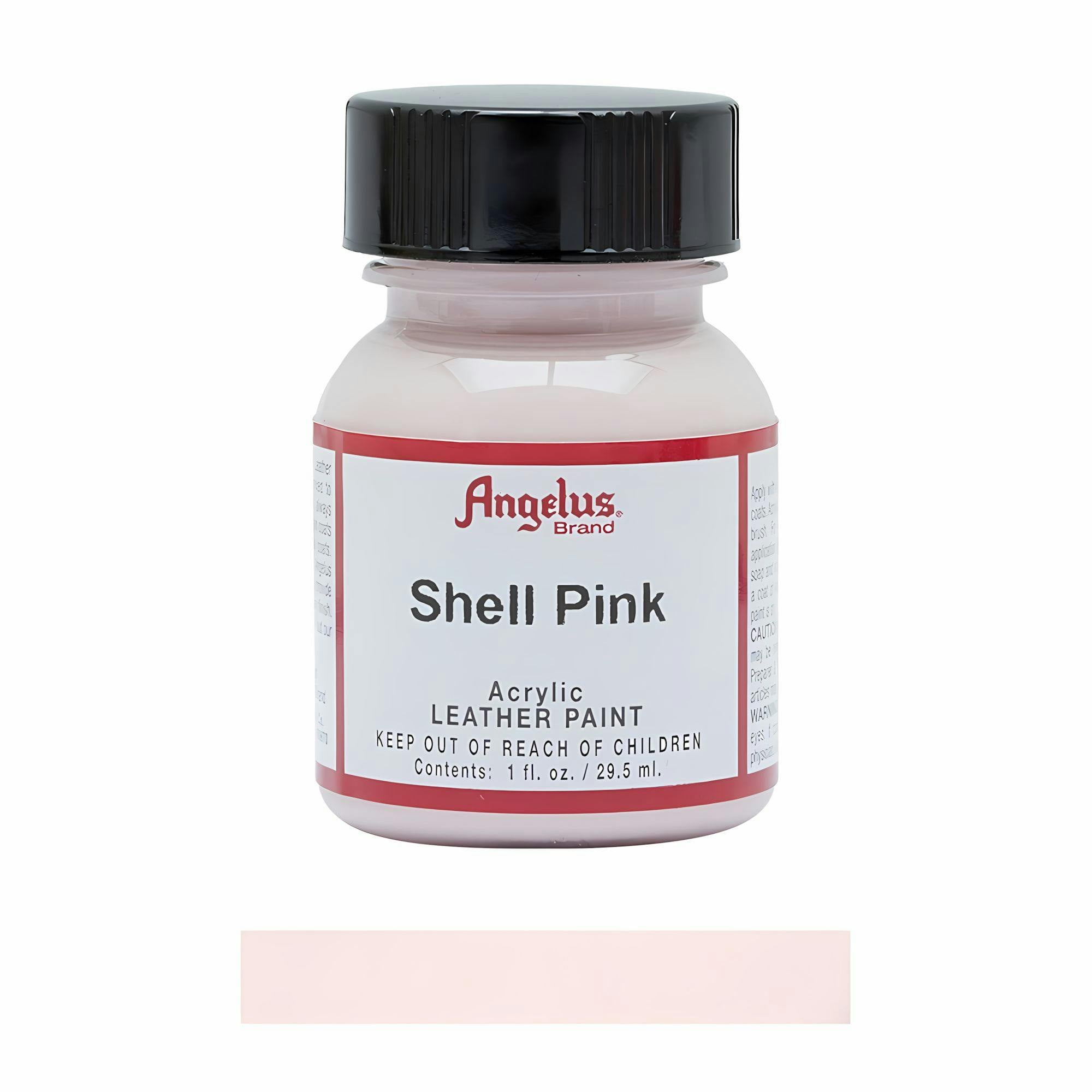 Rackhams Pink Leather Paint For Sneaker Customs And Shoes 1Oz - Shell