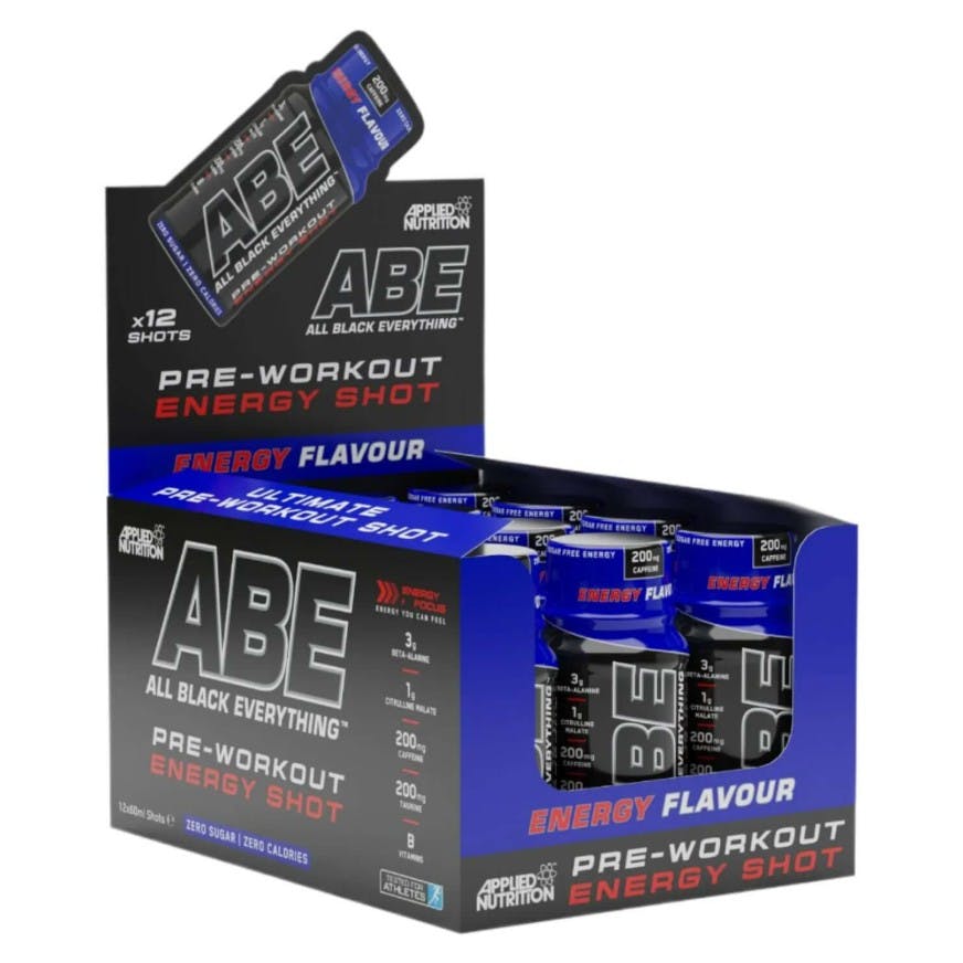 Applied Nutrition Abe Ultimate Pre Workout Shots (12 X 60Ml) - New: Energy - Pack of 12 - Image 5