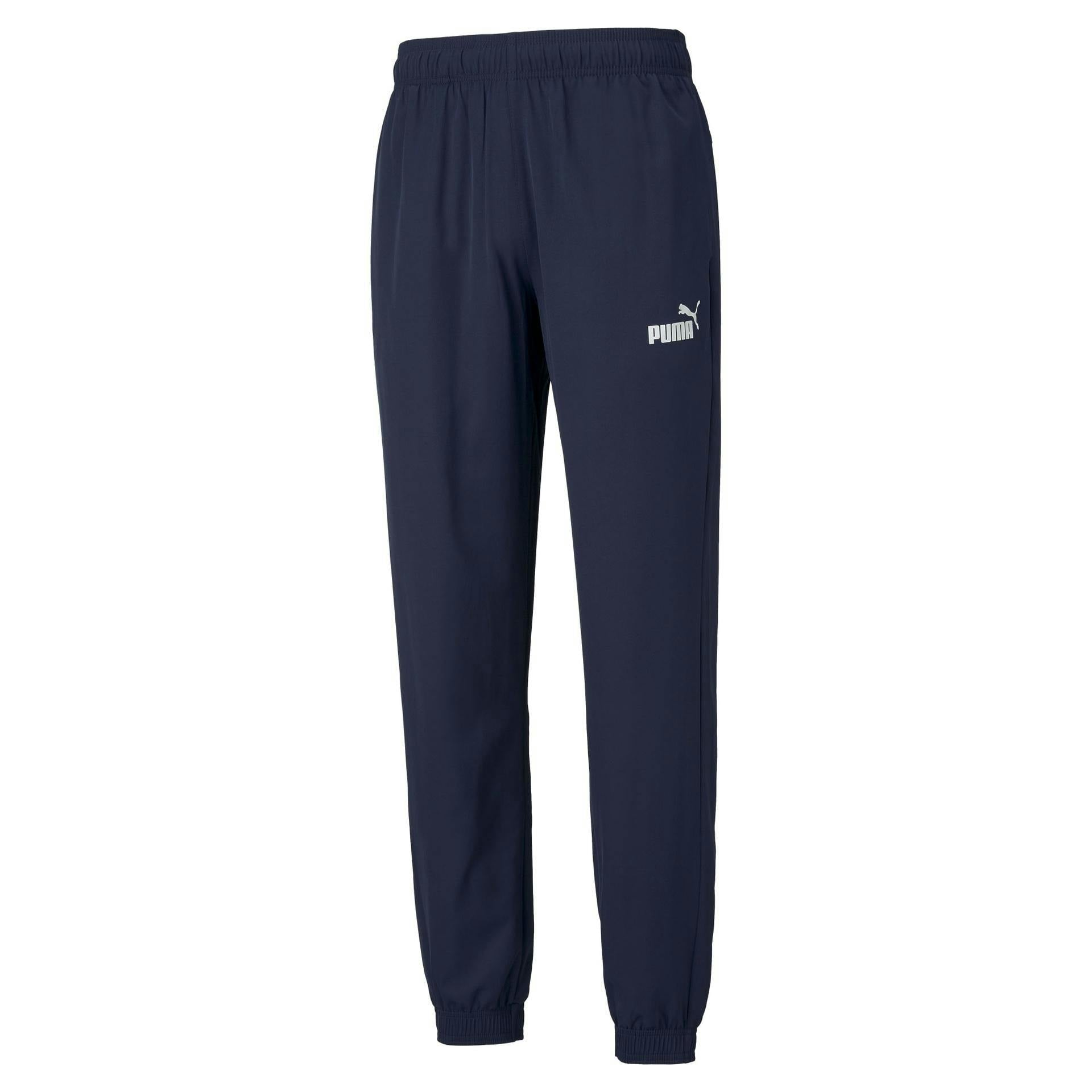 Puma Men's Woven Jogging Bottoms - Navy - Xs - Navy - 100% Polyester