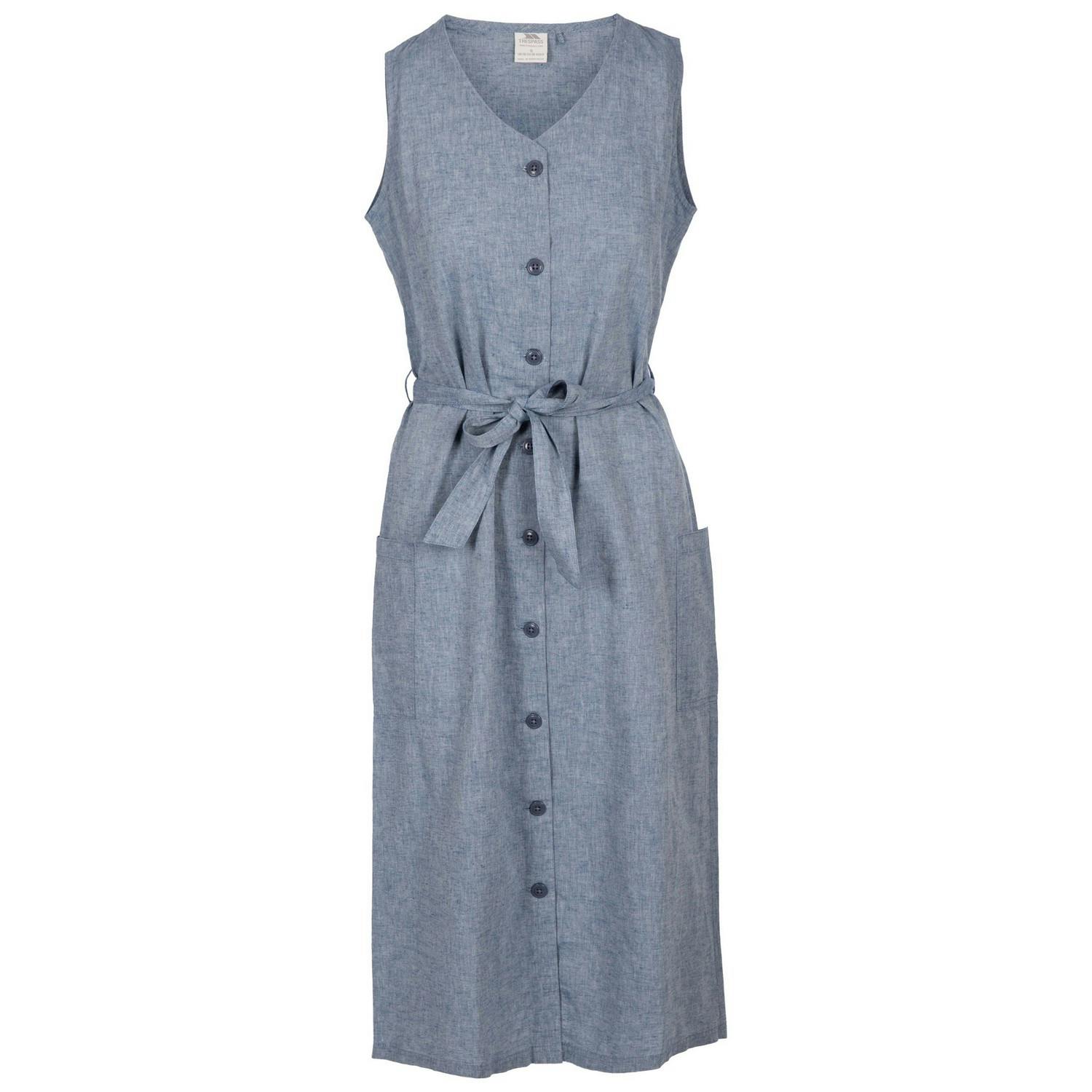 Trespass Womens/Ladies Carol Chambray Dress - Image 3